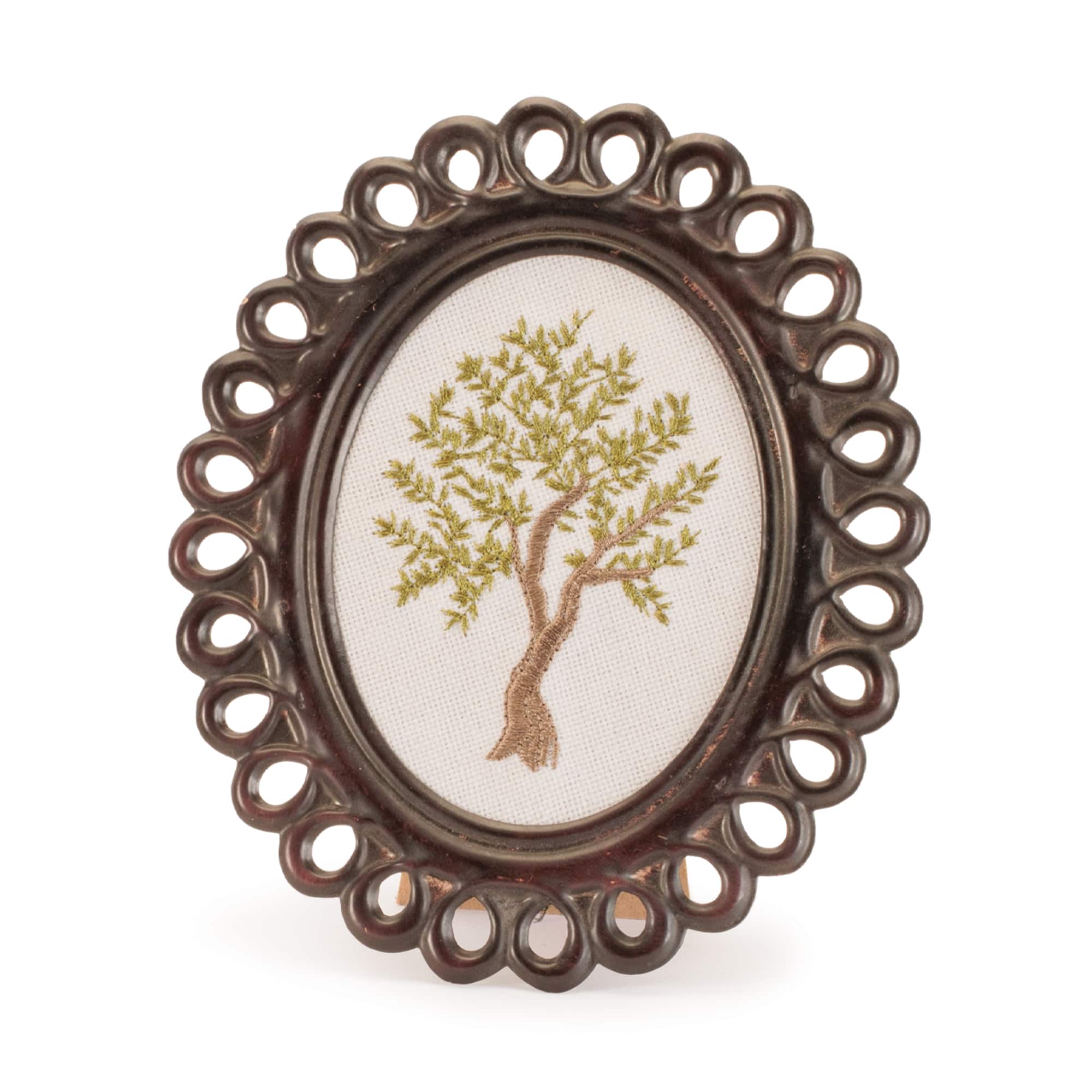 Melrose 6" Embroidered Tree Tabletop Frame Set