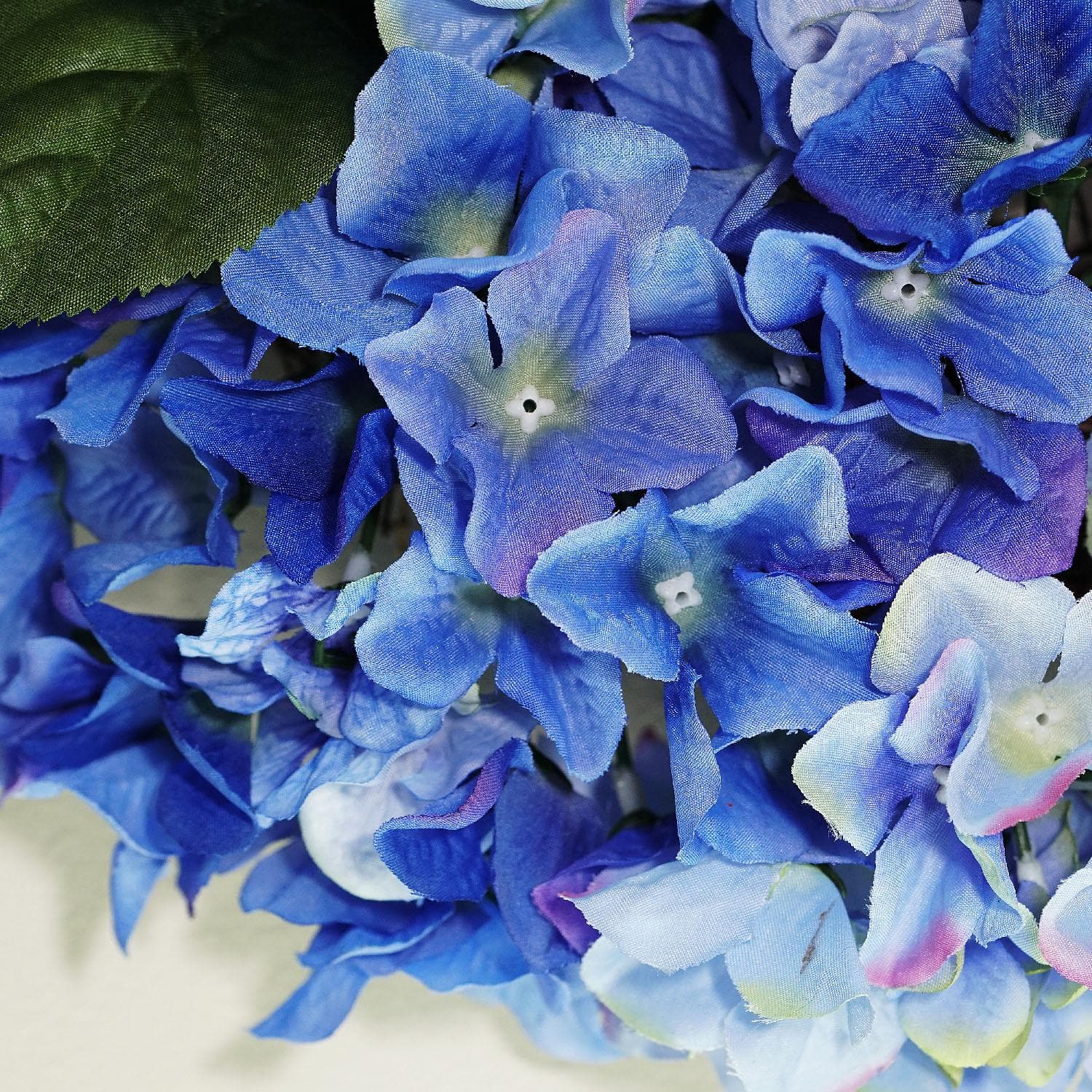 22" Blue & Green Hydrangea Floral Wreath