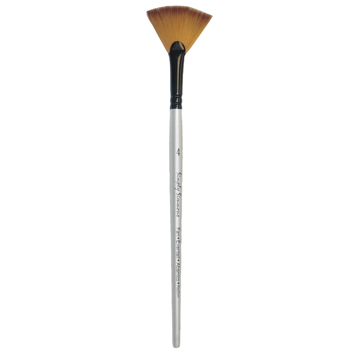 Simply Simmons Short Handle Fan Blender Brush