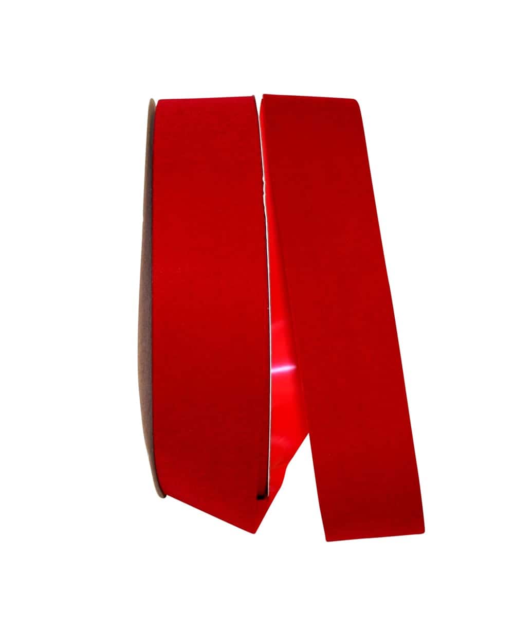 The Ribbon Roll 2.5" x 10yd. Velvet Wired Ribbon