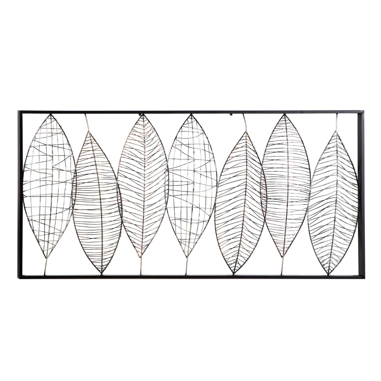 Black Iron Contemporary Wall Décor
