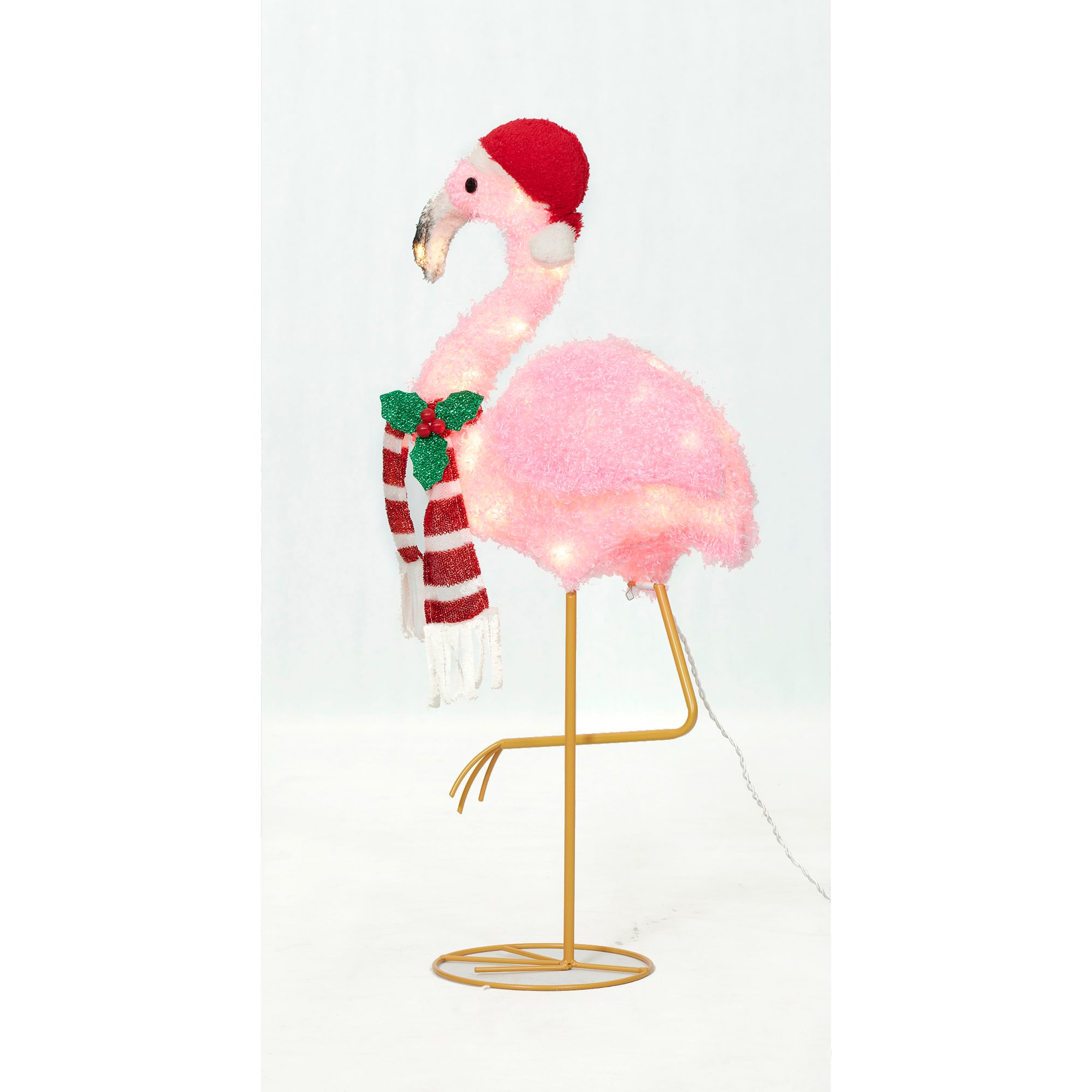 2.5ft. Plush Flamingo Sculpture