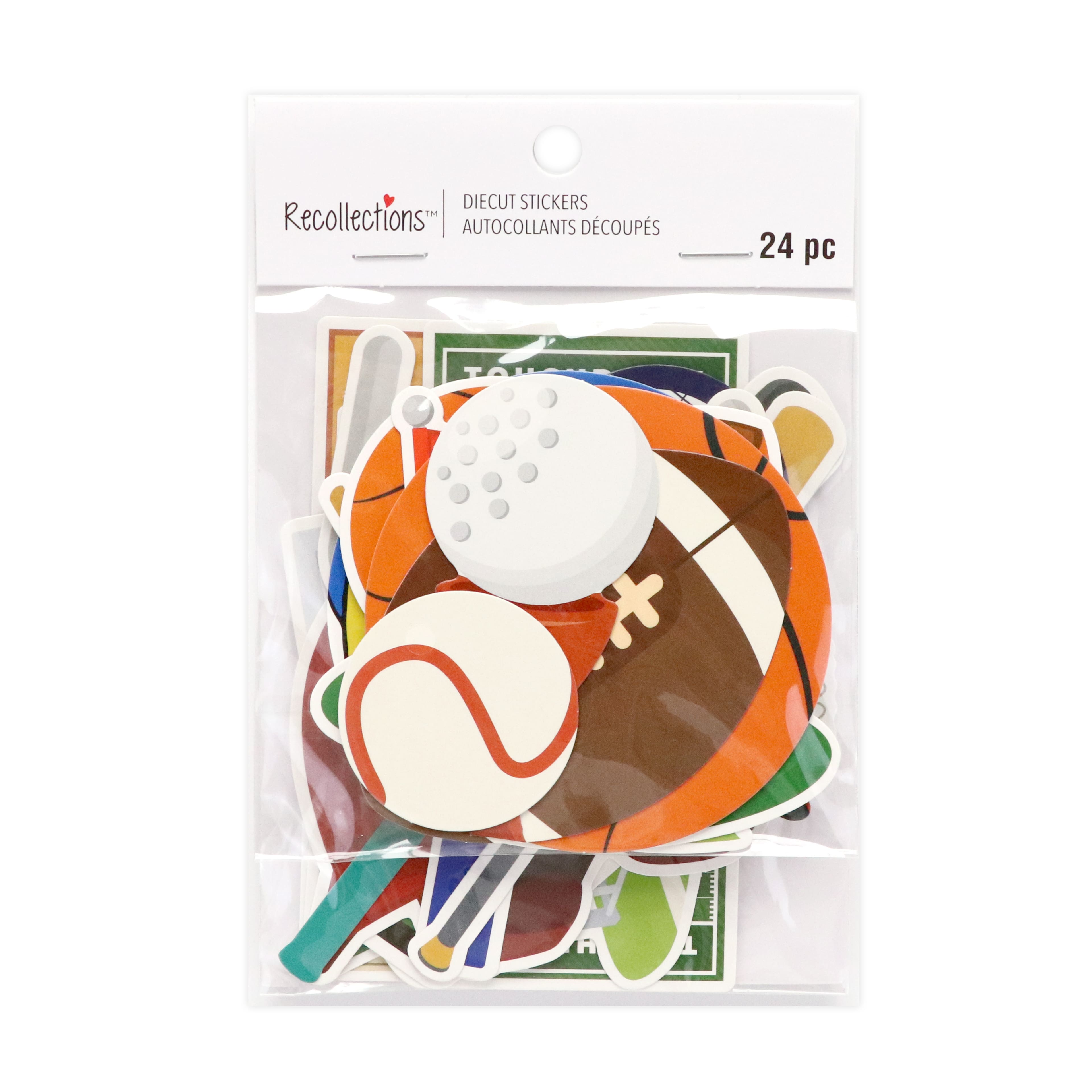 Sports Balls Die Cut Stickers by Recollections™