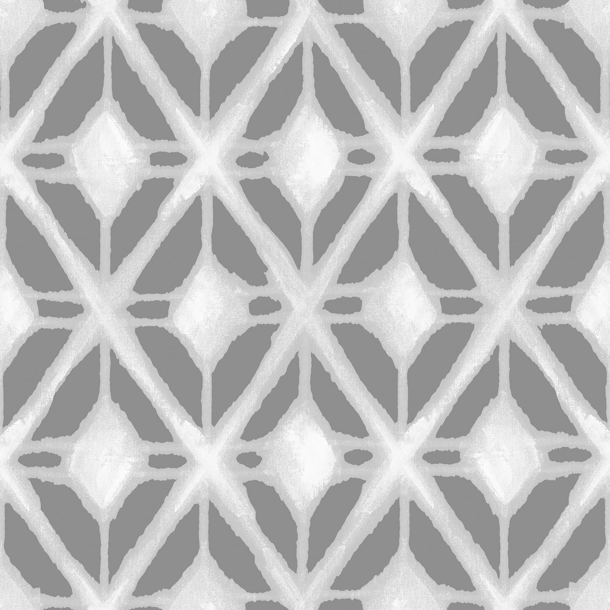 Designs Direct Shibori Geometric Peel & Stick Wallpaper