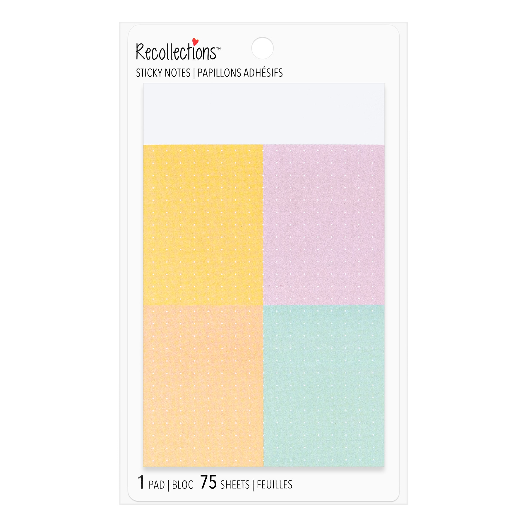Pastel Quad Planner Sticky Notes by Recollections™