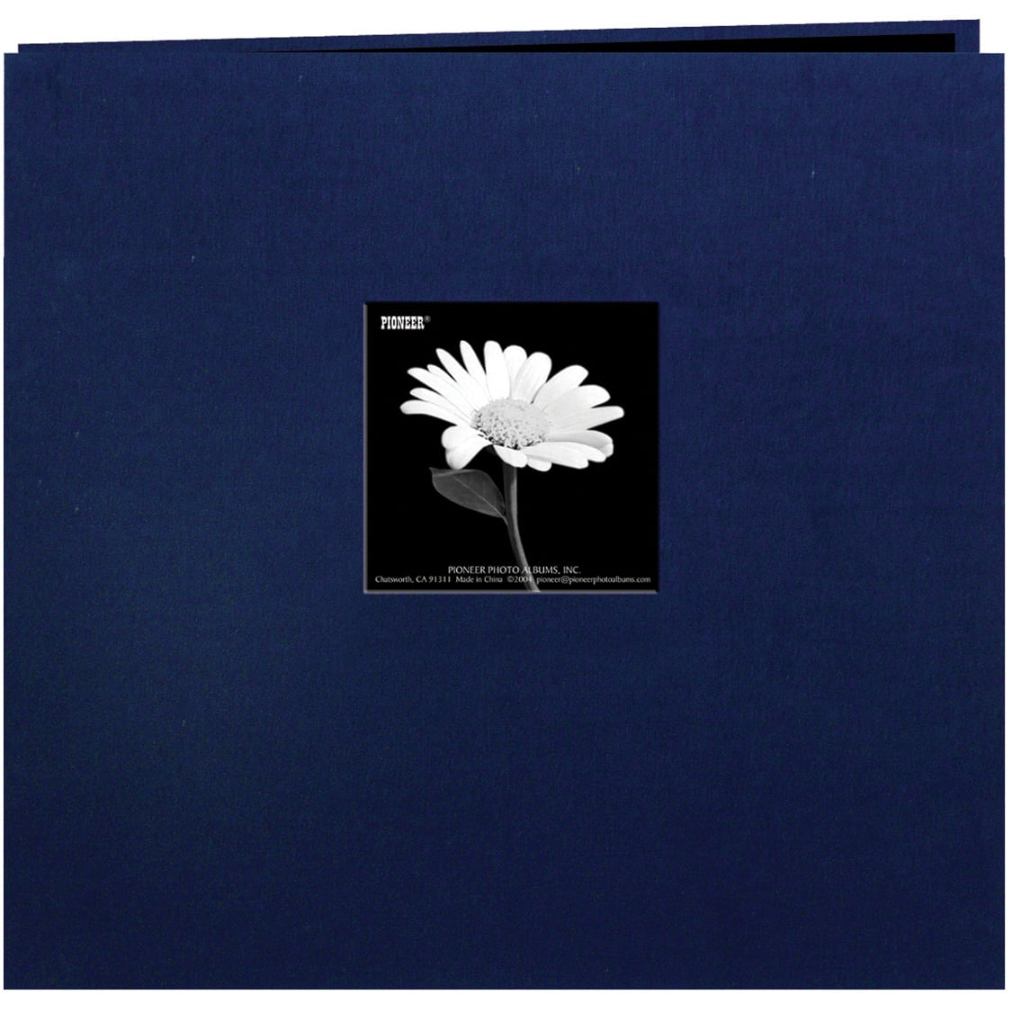 Pioneer® Book Cloth Cover Post Bound Album, 12" x 12"