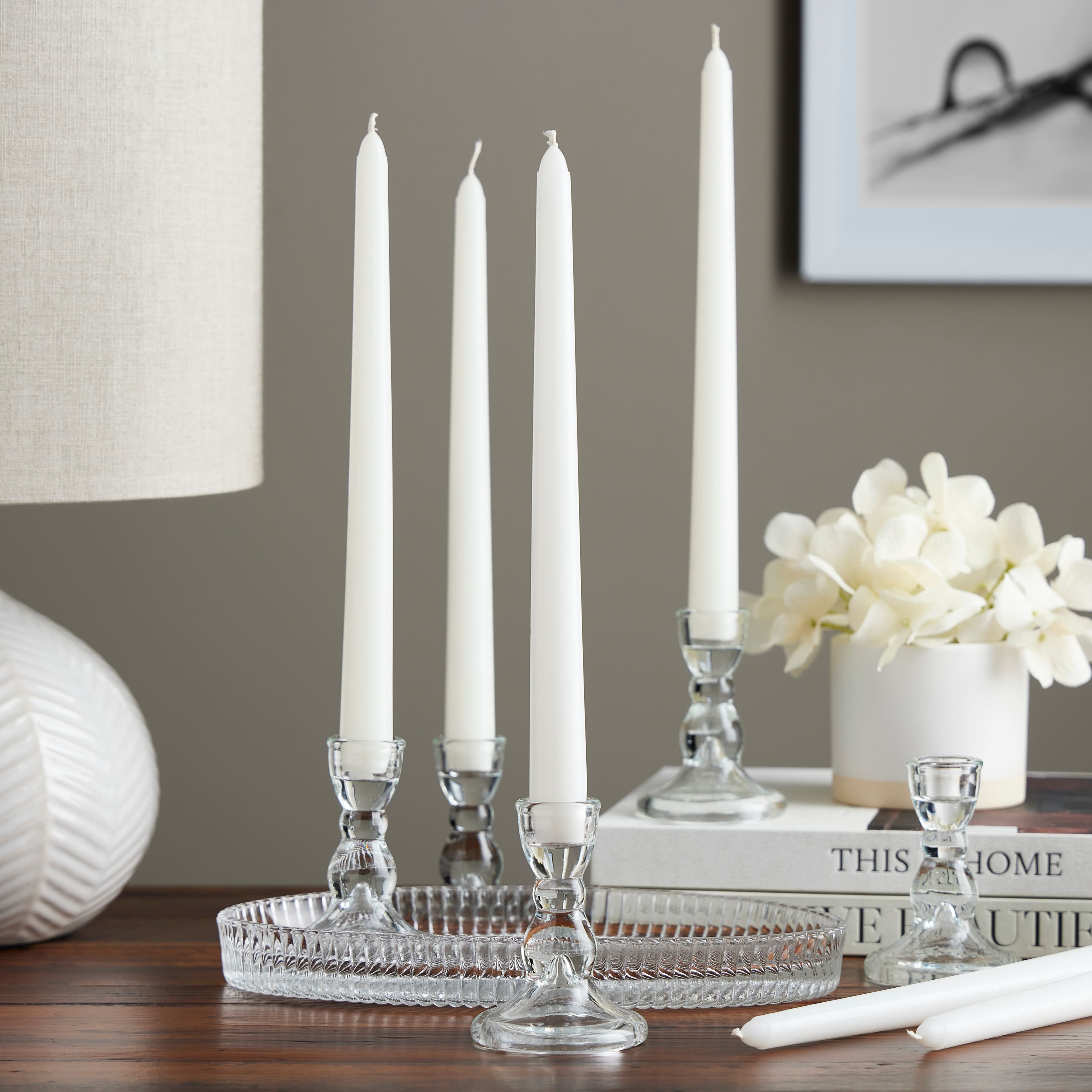 10" White Taper Candles, 15ct. by Ashland®