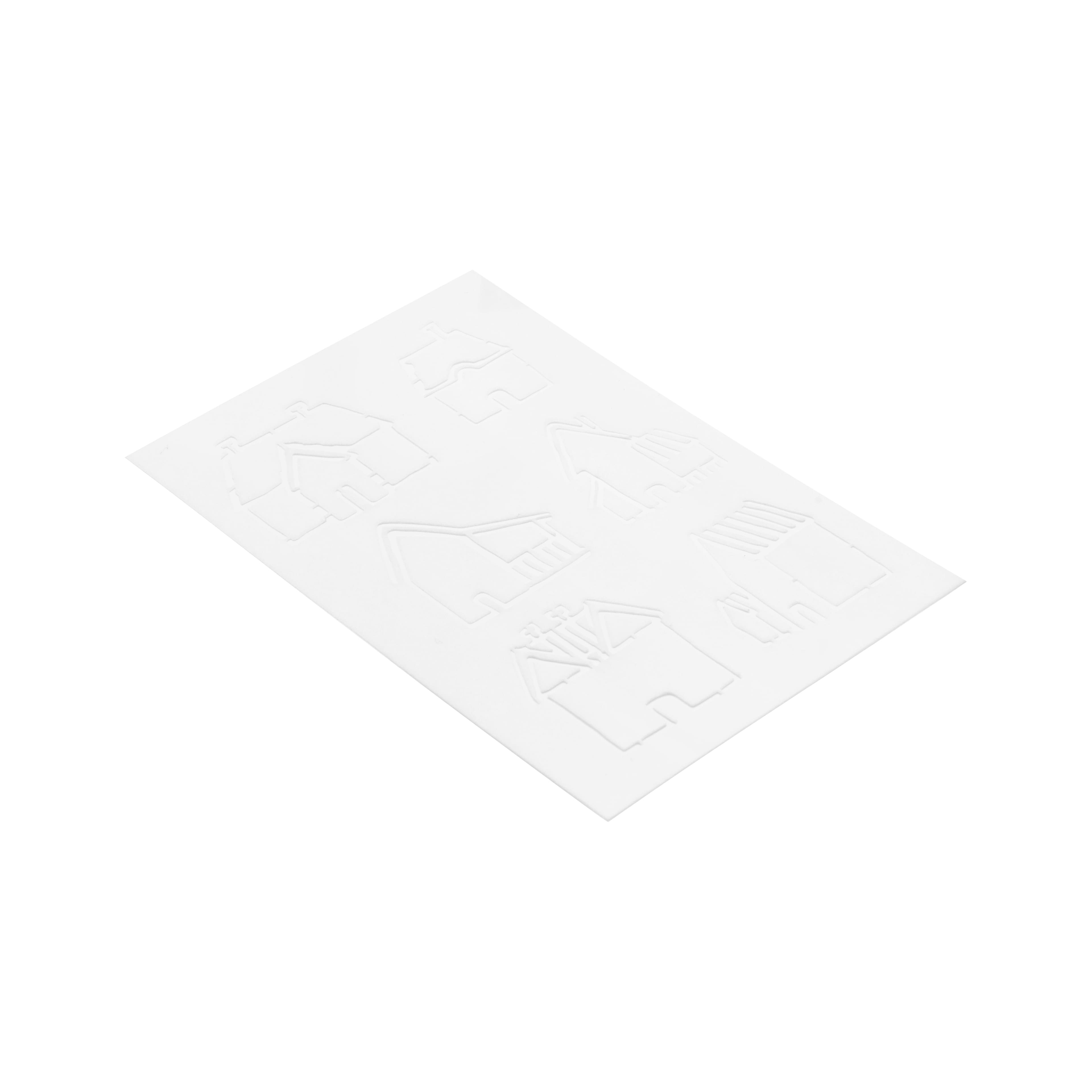 4" x 6" Houses Print Layering Stencil Set by Recollections™