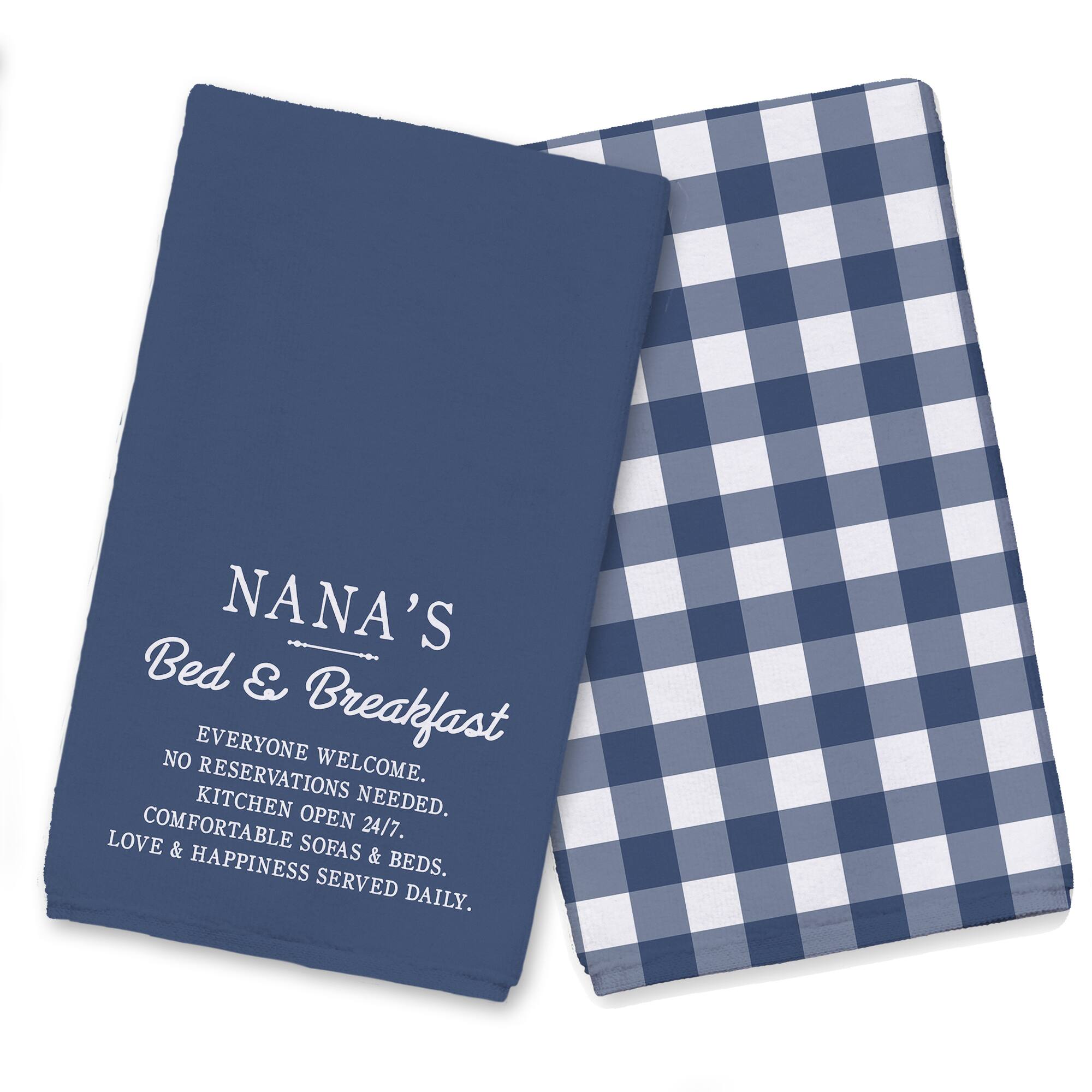 Nana's Bed & Breakfast Tea Towel Set