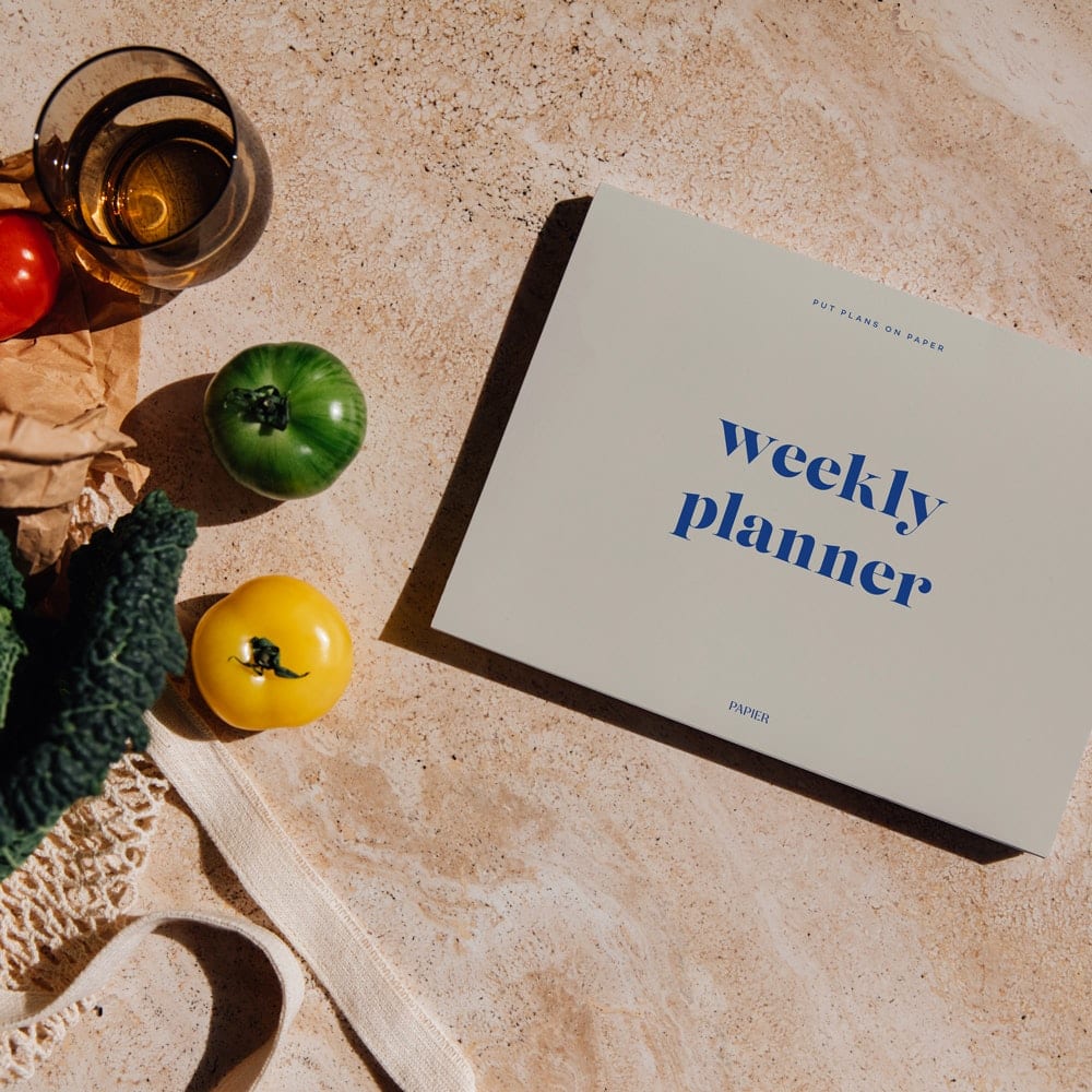 Papier 9.5" x 7" Joy Undated Weekly Desk Planner