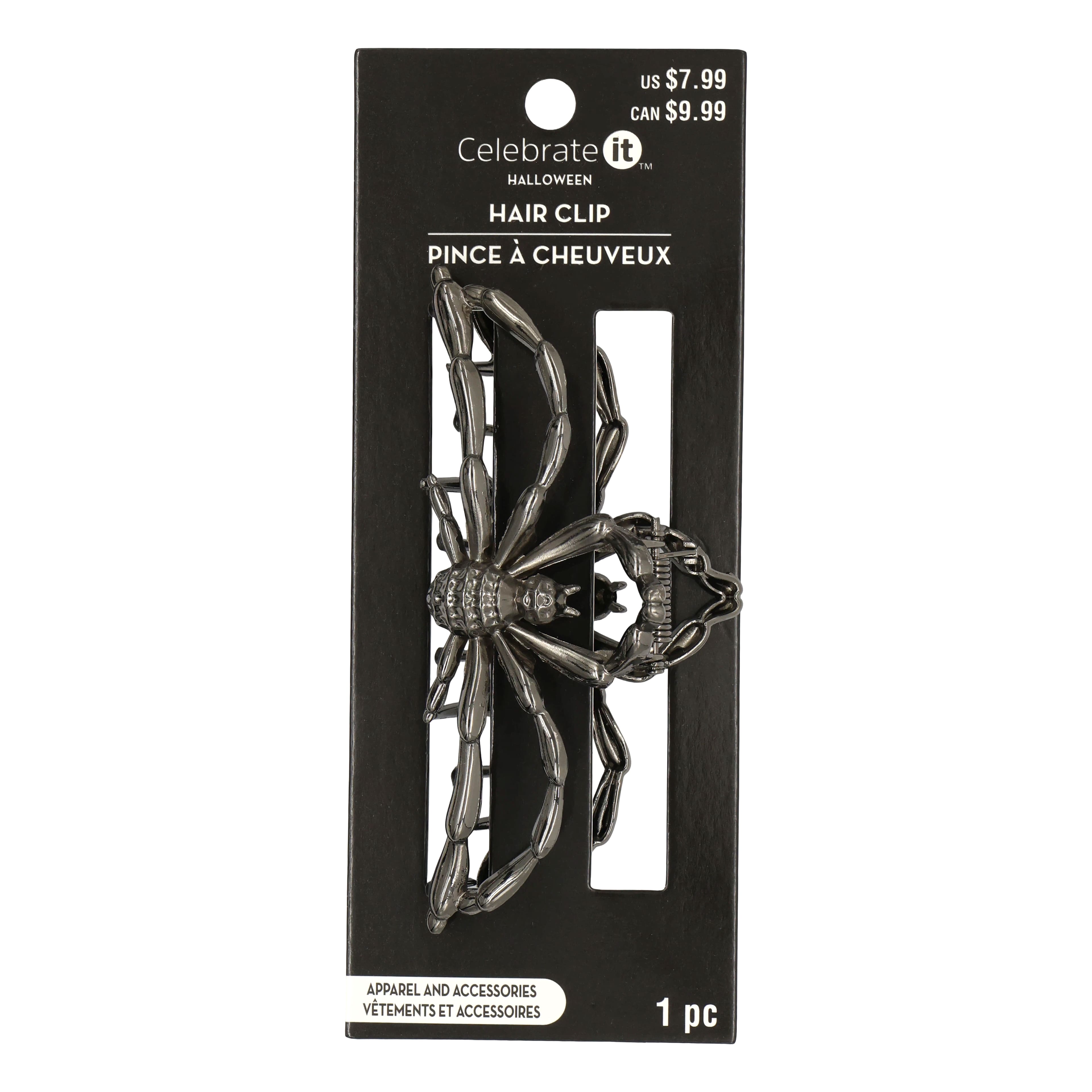 Black Metal Spider Claw Clip by Celebrate It™