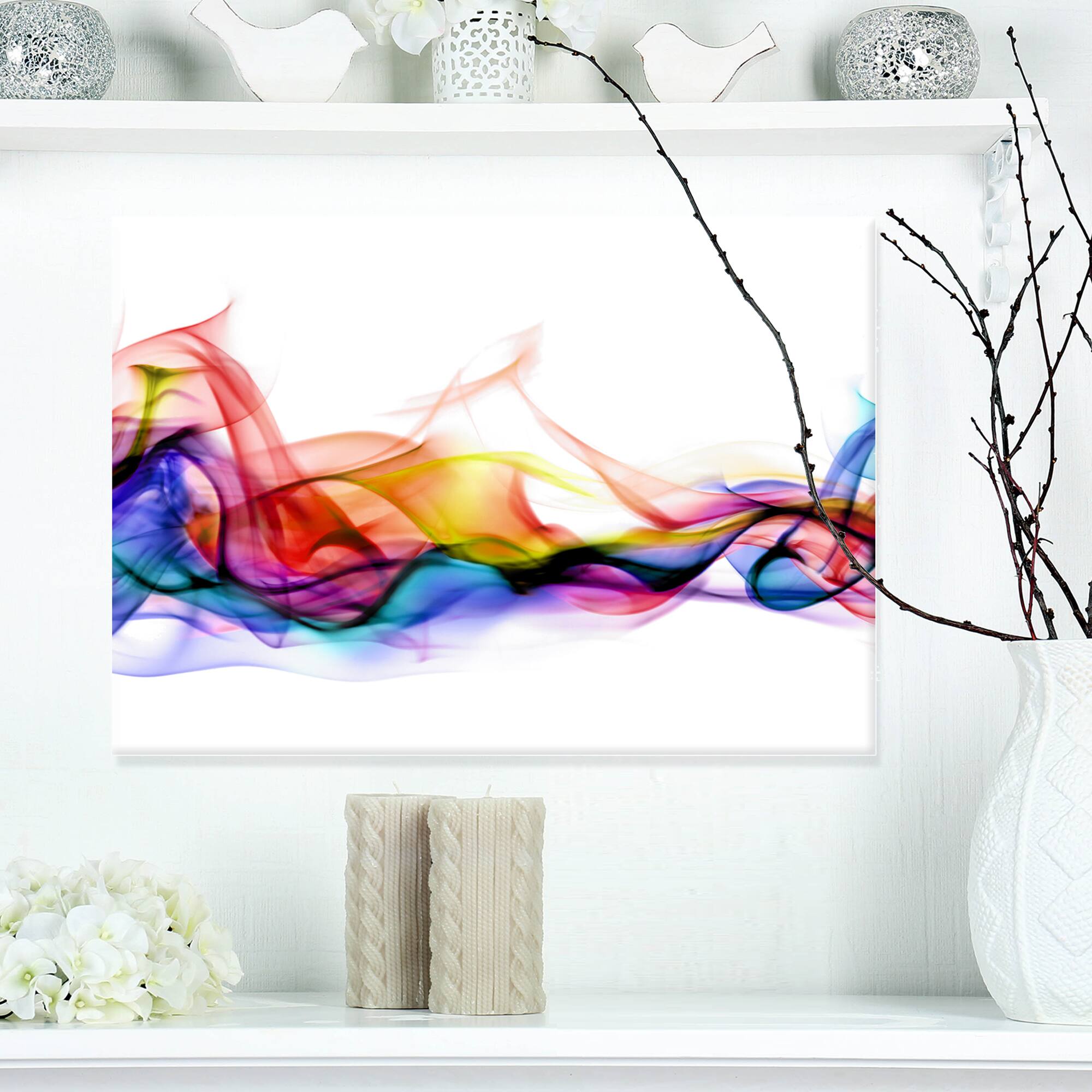 Designart - Abstract Smoke