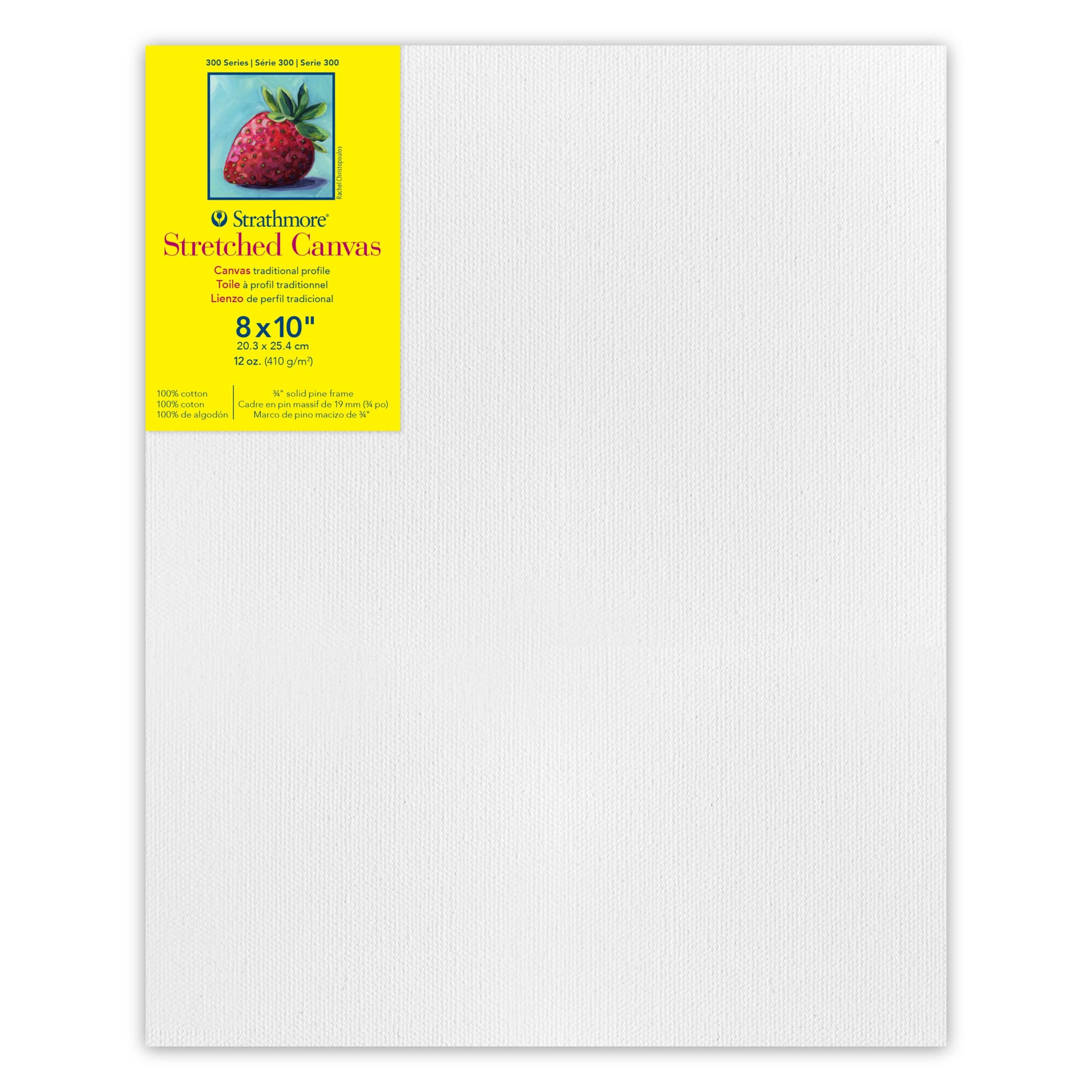 Strathmore® 300 Series Traditional Stretched Canvas
