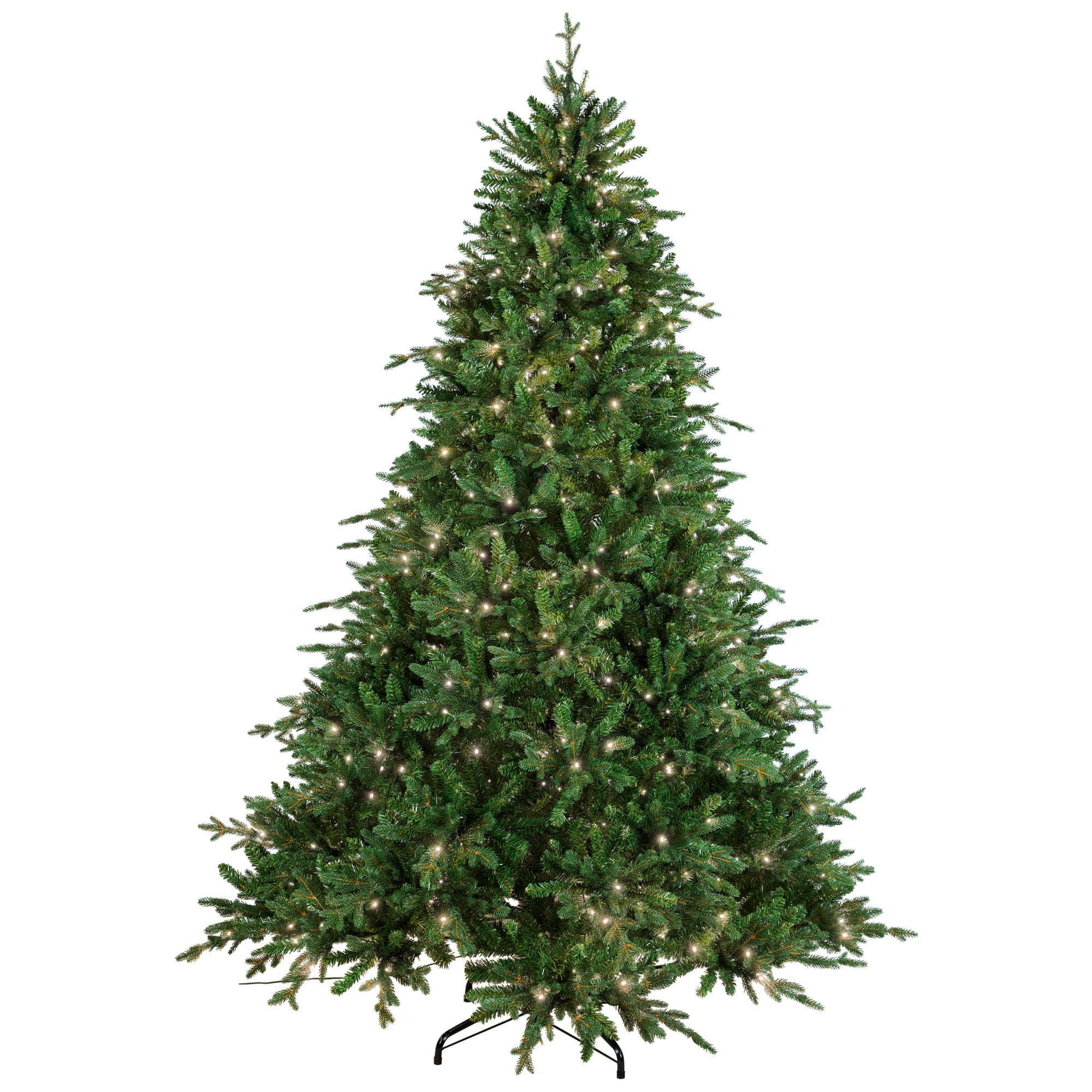 12ft. Pre-Lit Cumberland Pine Artificial Christmas Tree, Warm White LED Lights