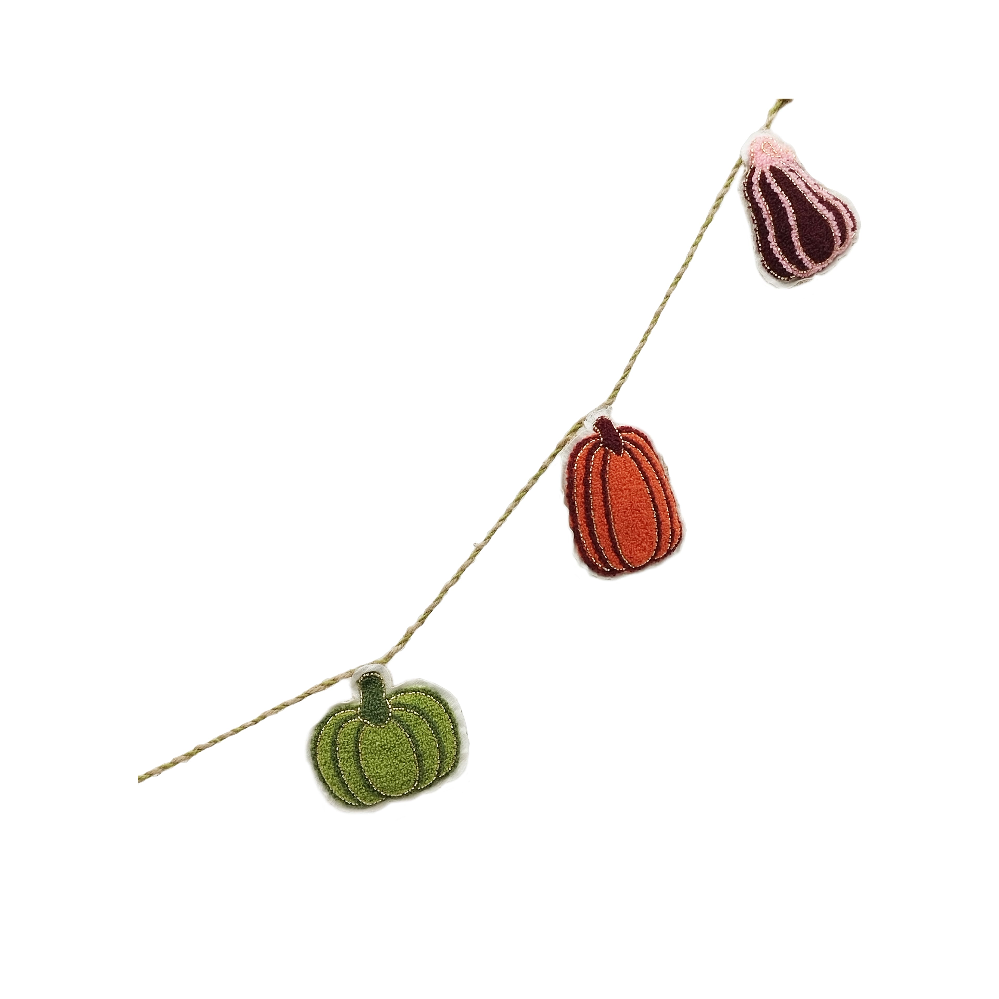6ft. Fabric Pumpkin Garland by Ashland®