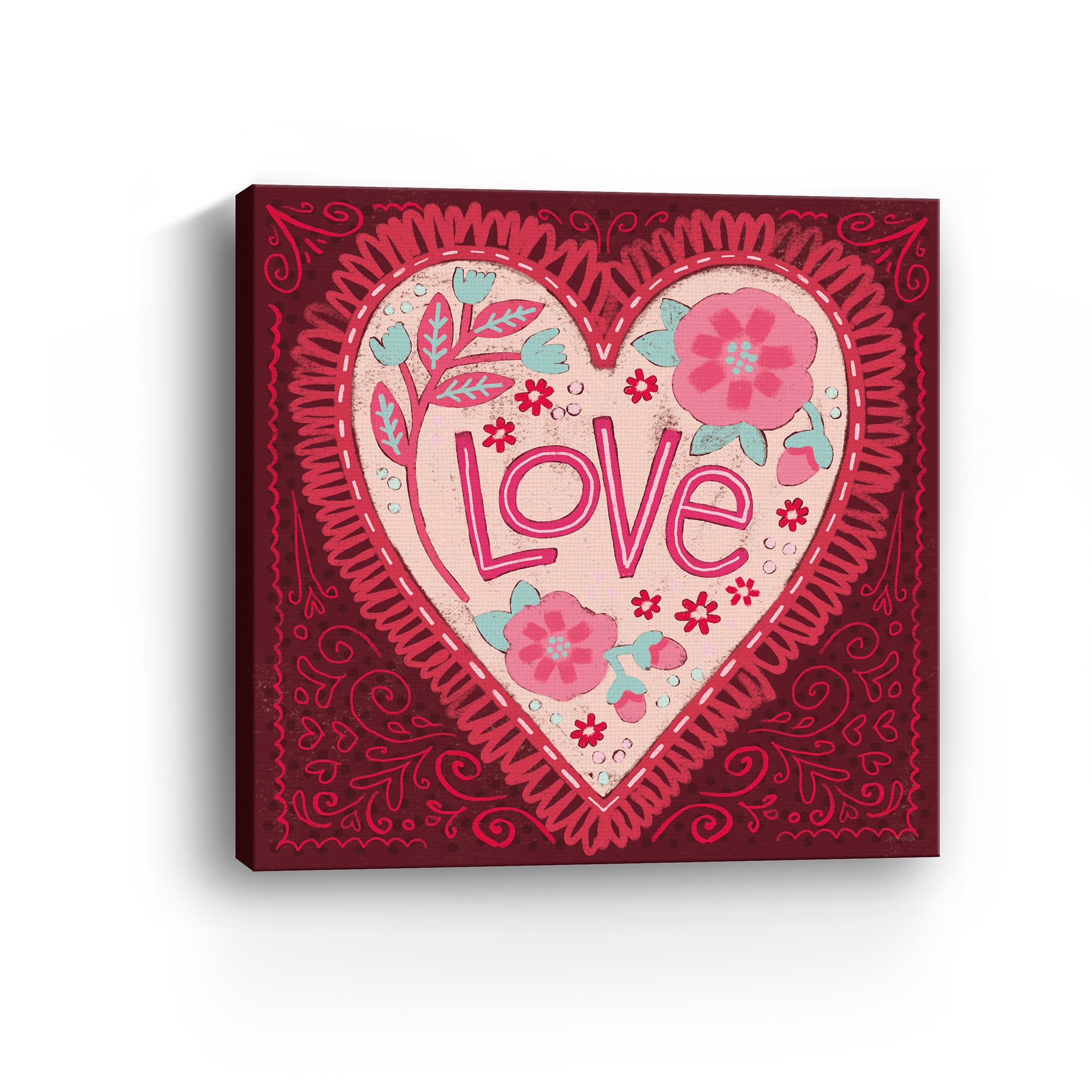 Sweet Hearts III Canvas Giclée Art