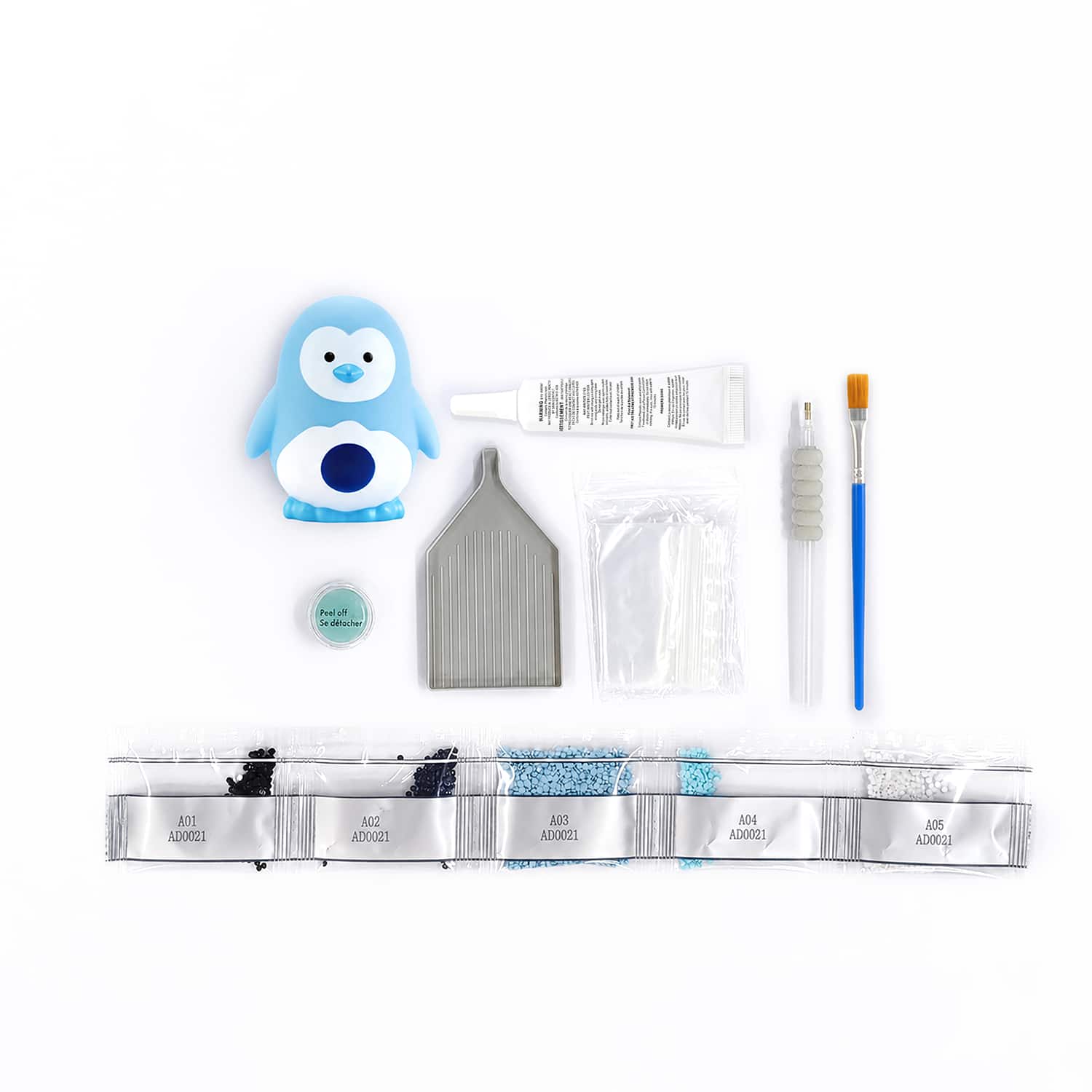 3.25" Penguin Mystery Diamond Art Kit by Make Market®