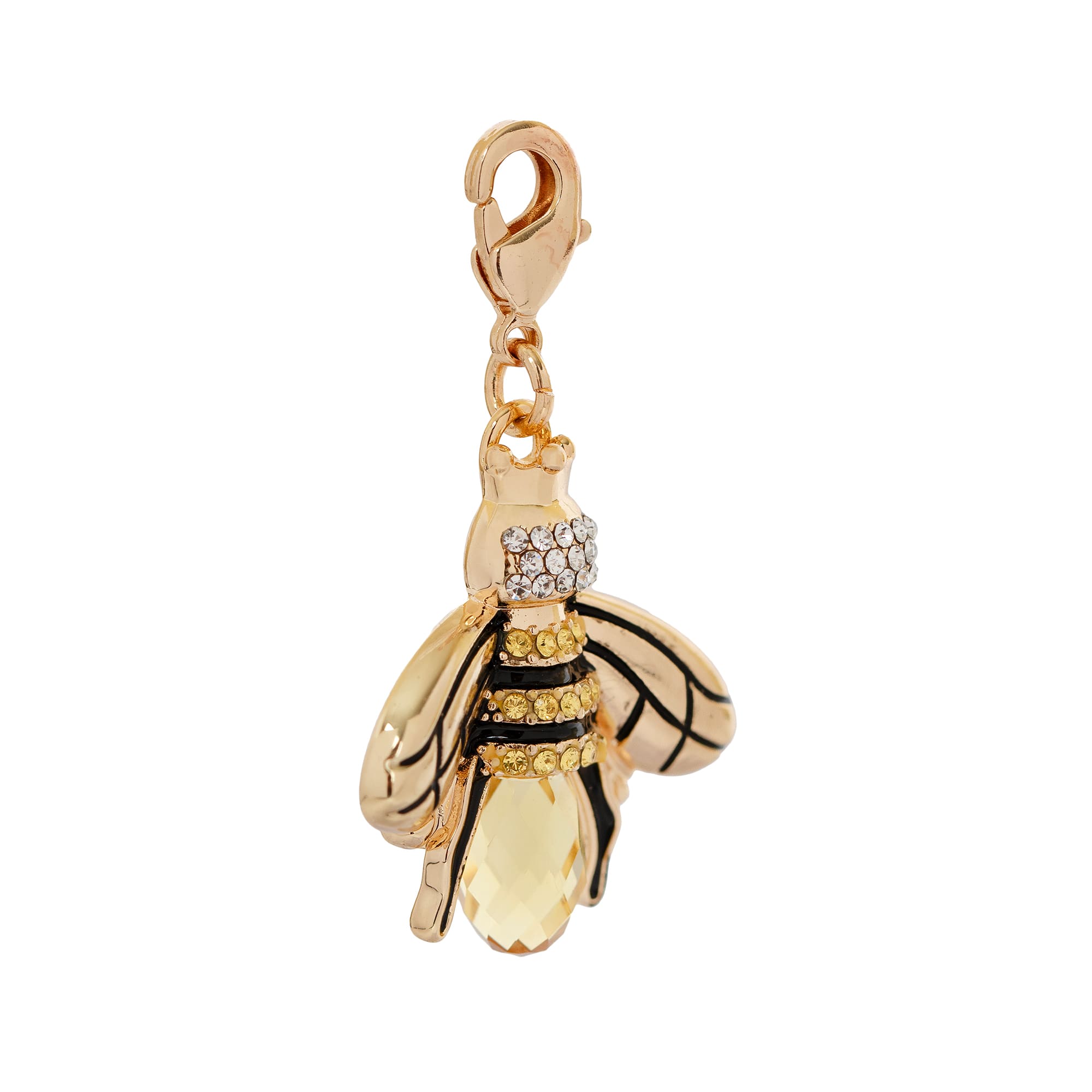Bumble Bee Austrian Crystal Charm by Bead Landing™
