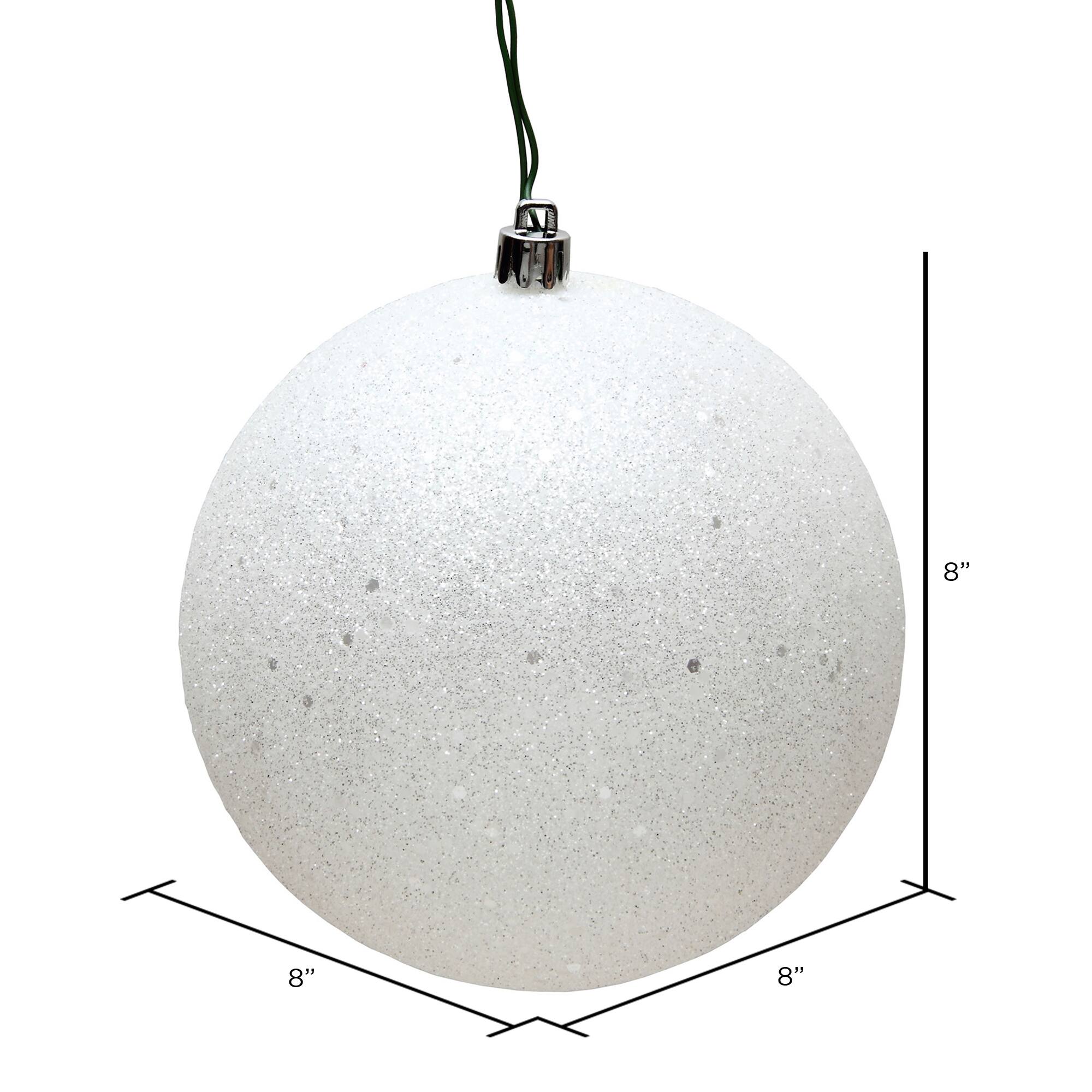Vickerman 8" Sequin Ball Ornament