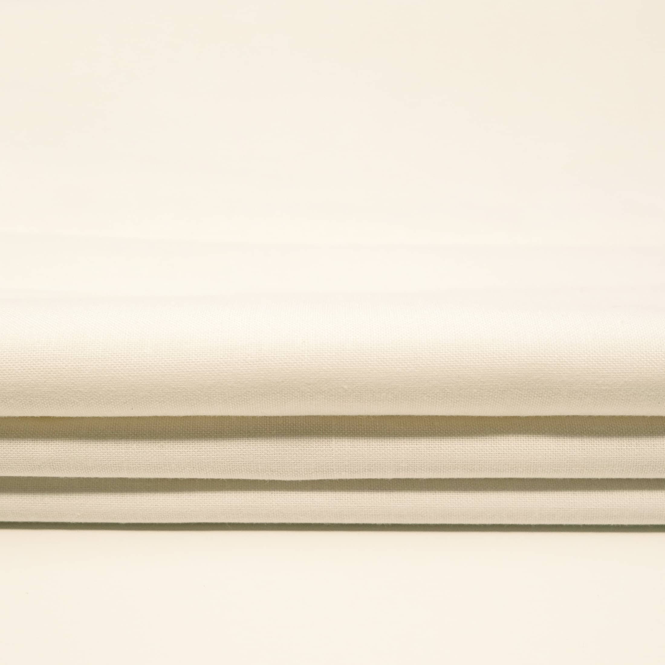 Roc-Lon Bleached White Permanent Press Cotton Fabric
