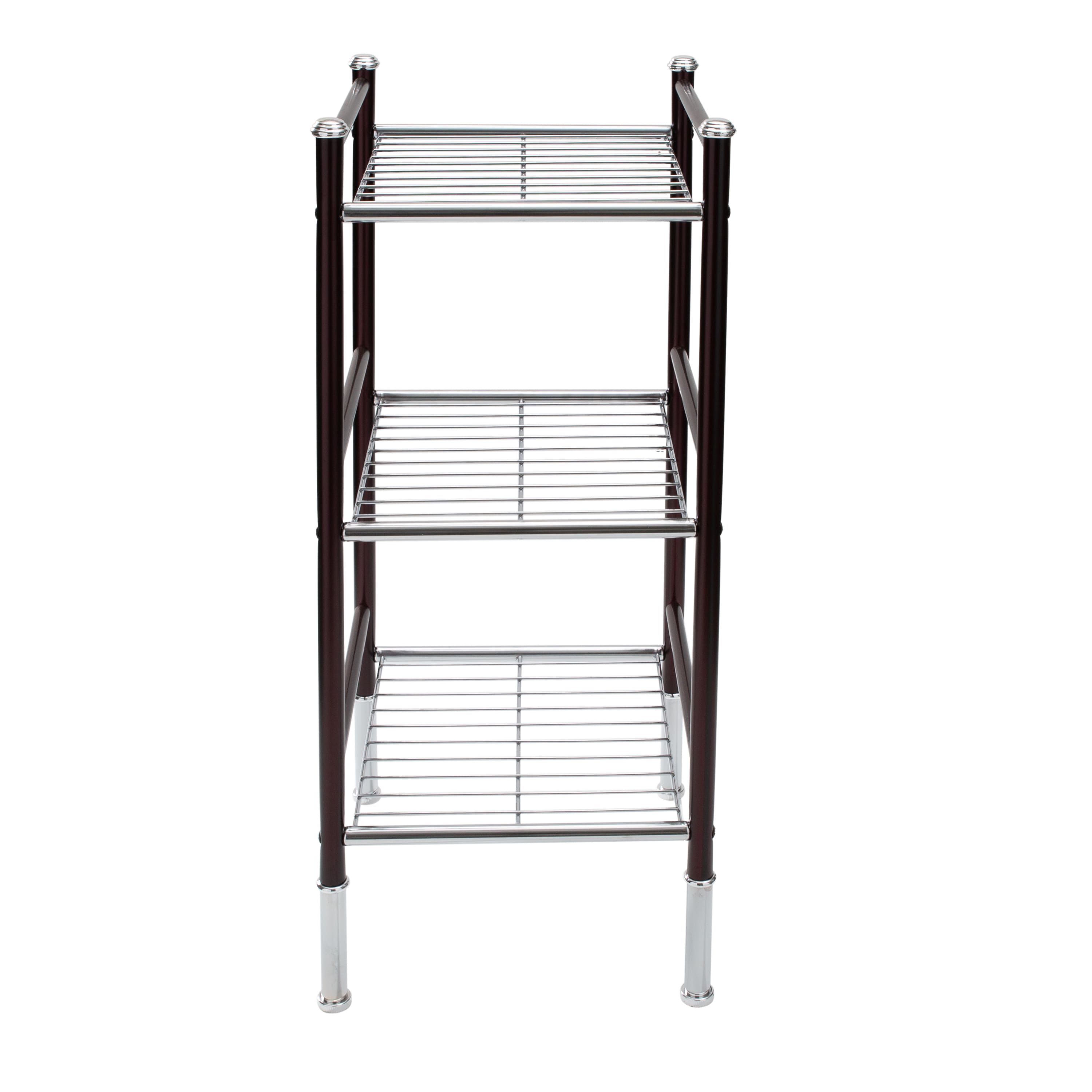 Organize It All Duplex 3 Tier Square Freestanding Wire Rack
