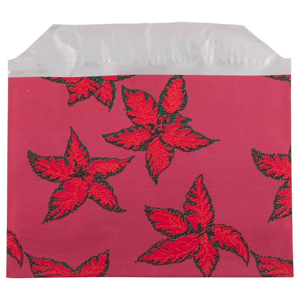 JAM Paper 5" x 6.12" Red Holly Premium Foil Self Adhesive Closure Booklet Envelopes