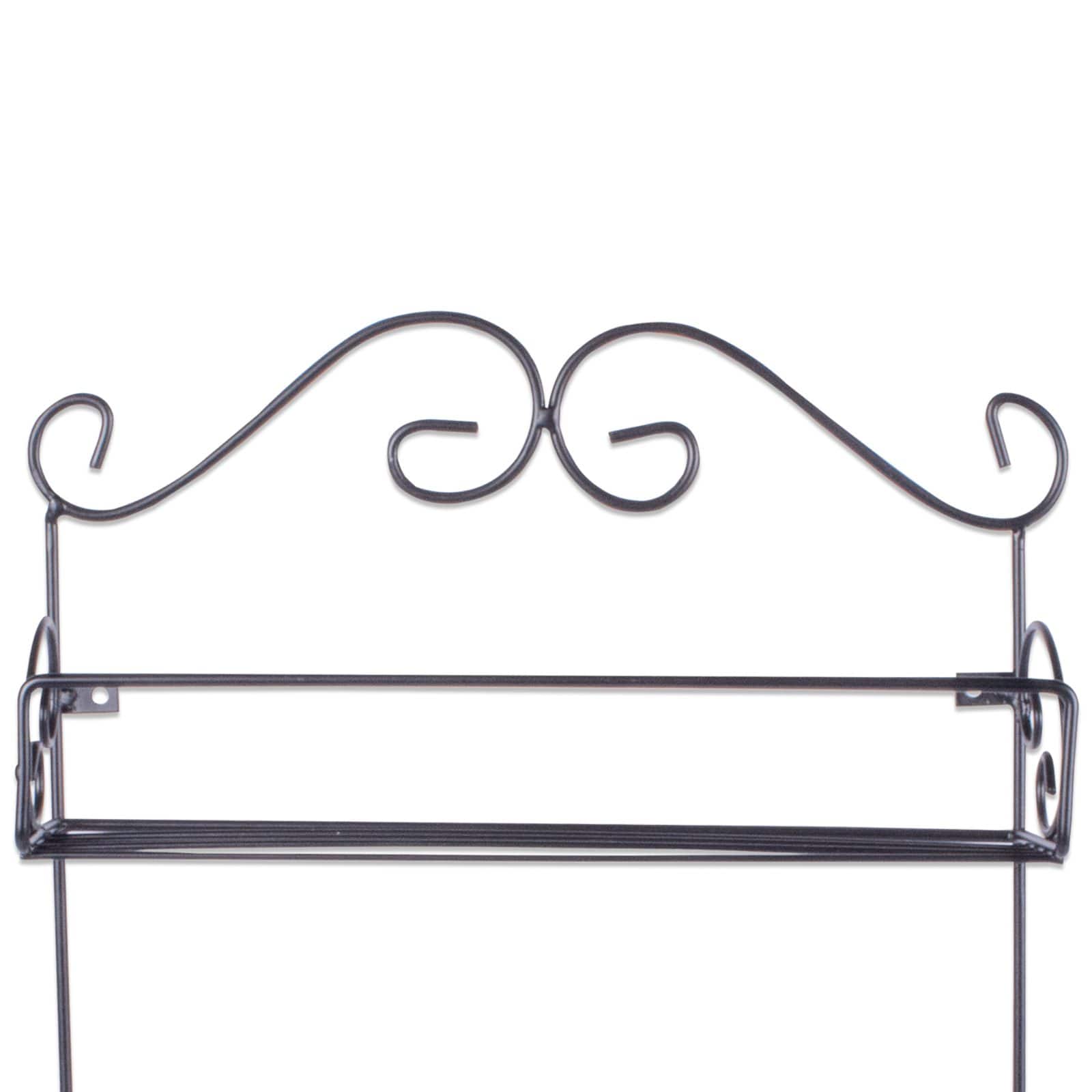 DII® 18" Black Pantry Spice Rack