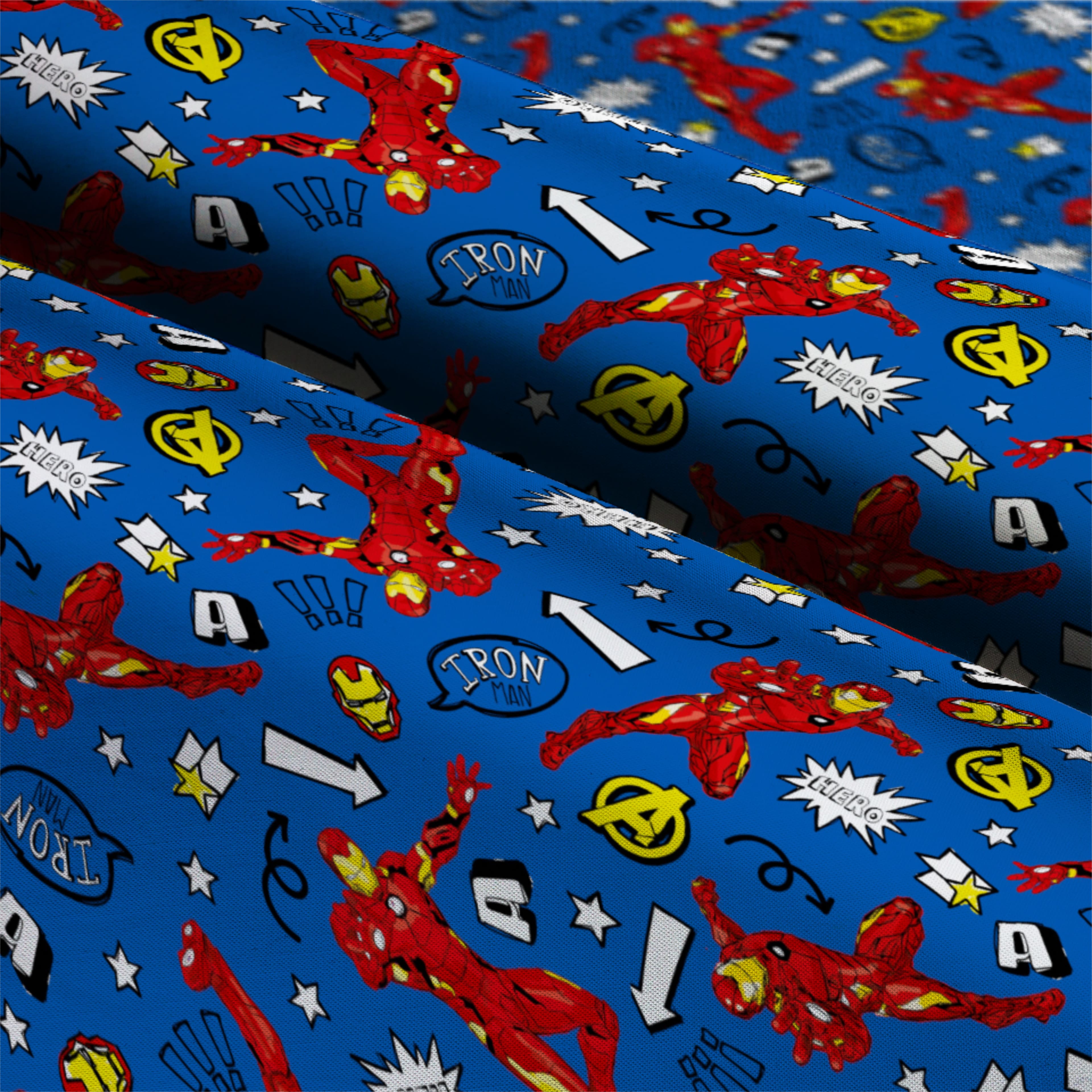 Marvel® Iron Man Blast Cotton Fabric