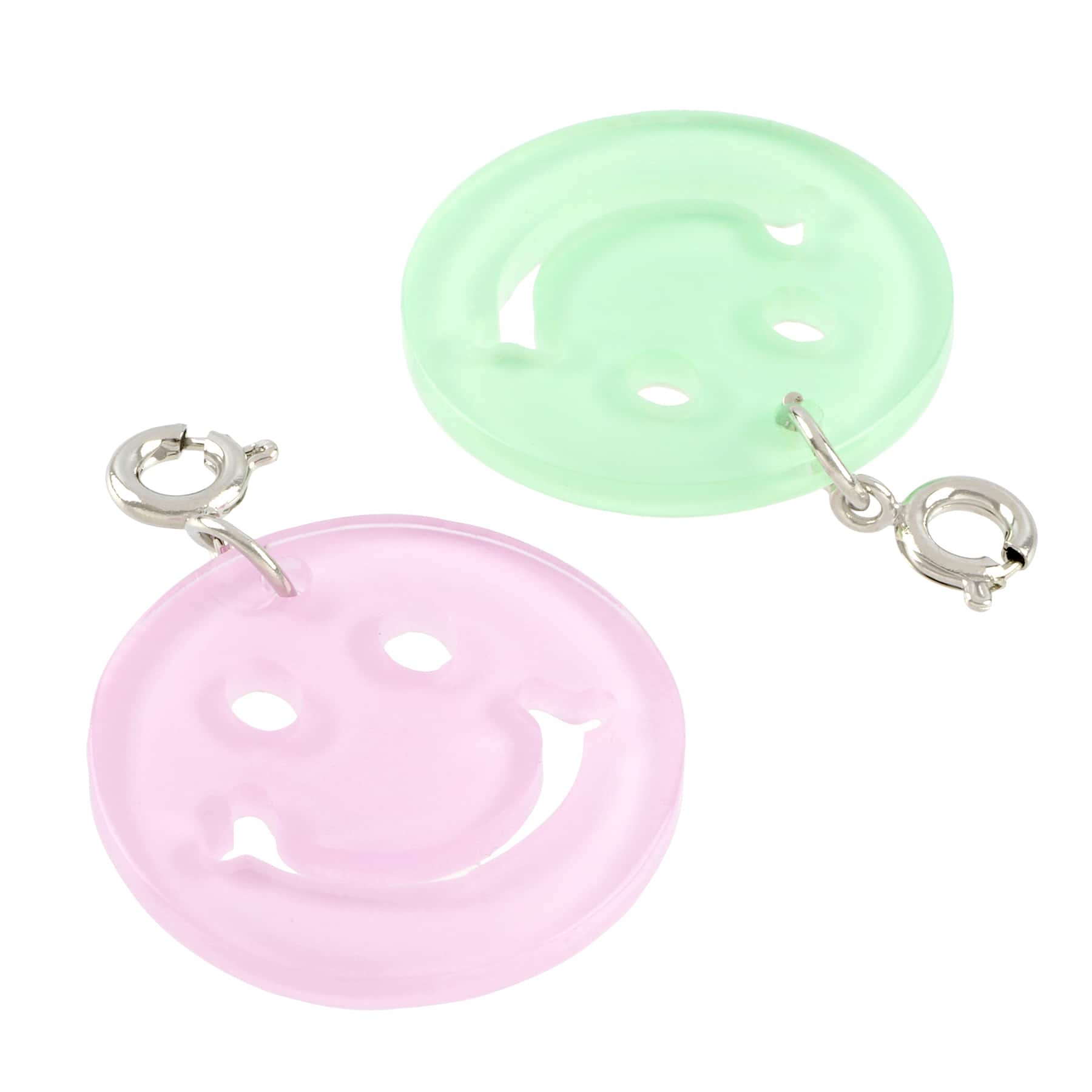 12 Packs: 4 ct. (48 total) Smiley Face Charms by Creatology™