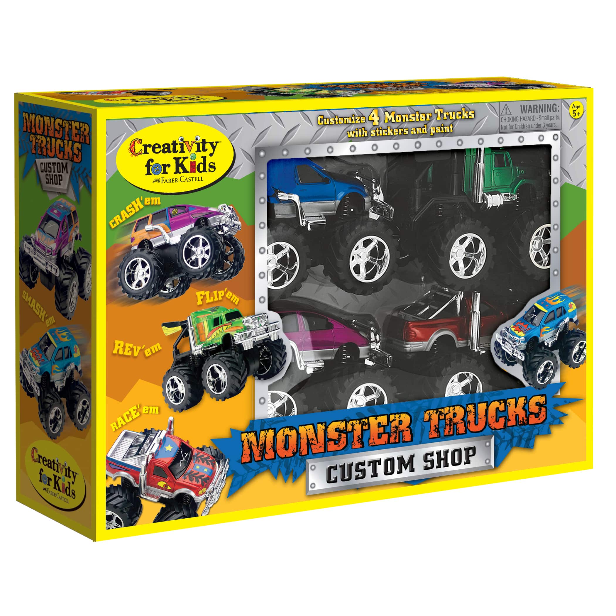 Faber-Castell® Creativity for Kids® Monster Trucks Custom Shop