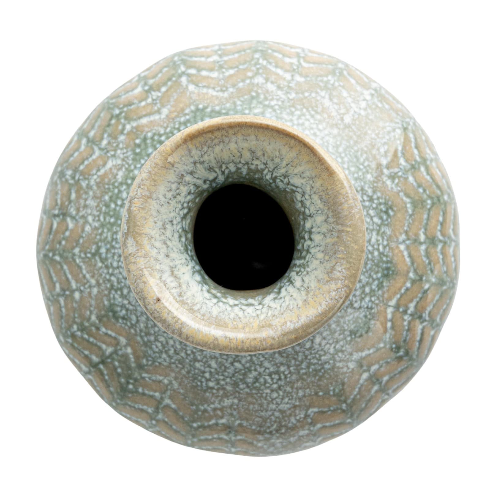 Hello Honey® Gray, Green & Natural Stoneware Vase Set