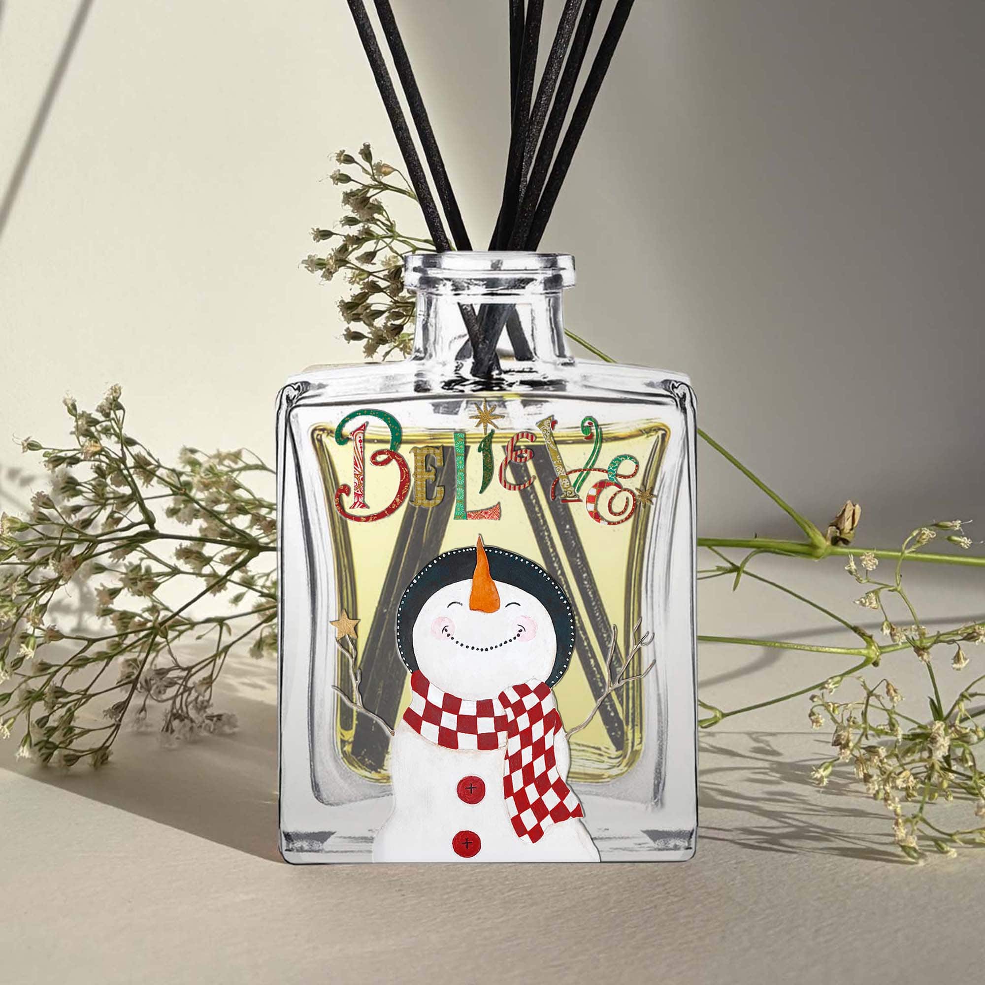 Courtside Market® Believe Winter Pine & Nutmeg Oil Reed Diffuser Set