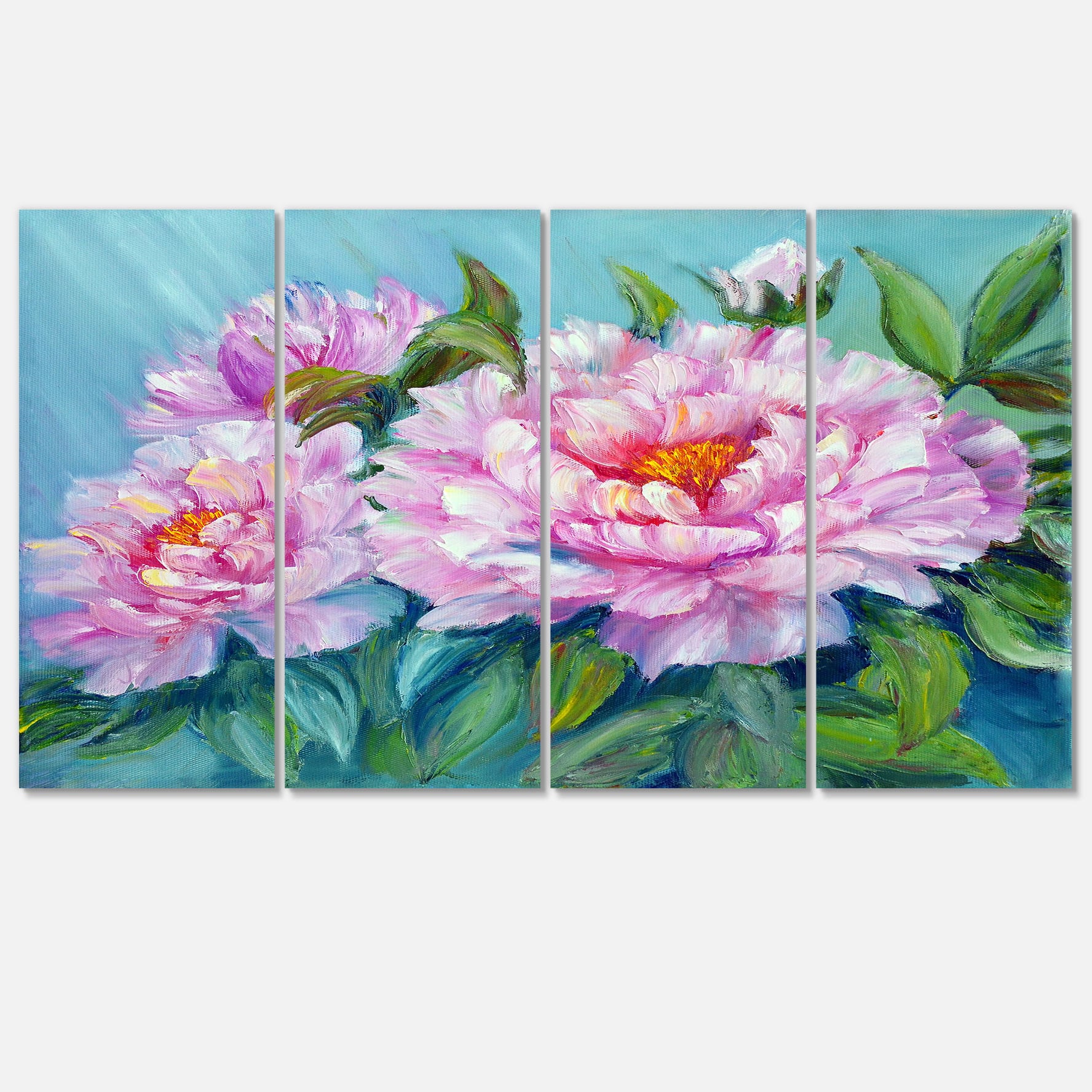 Designart - Pink Peonies