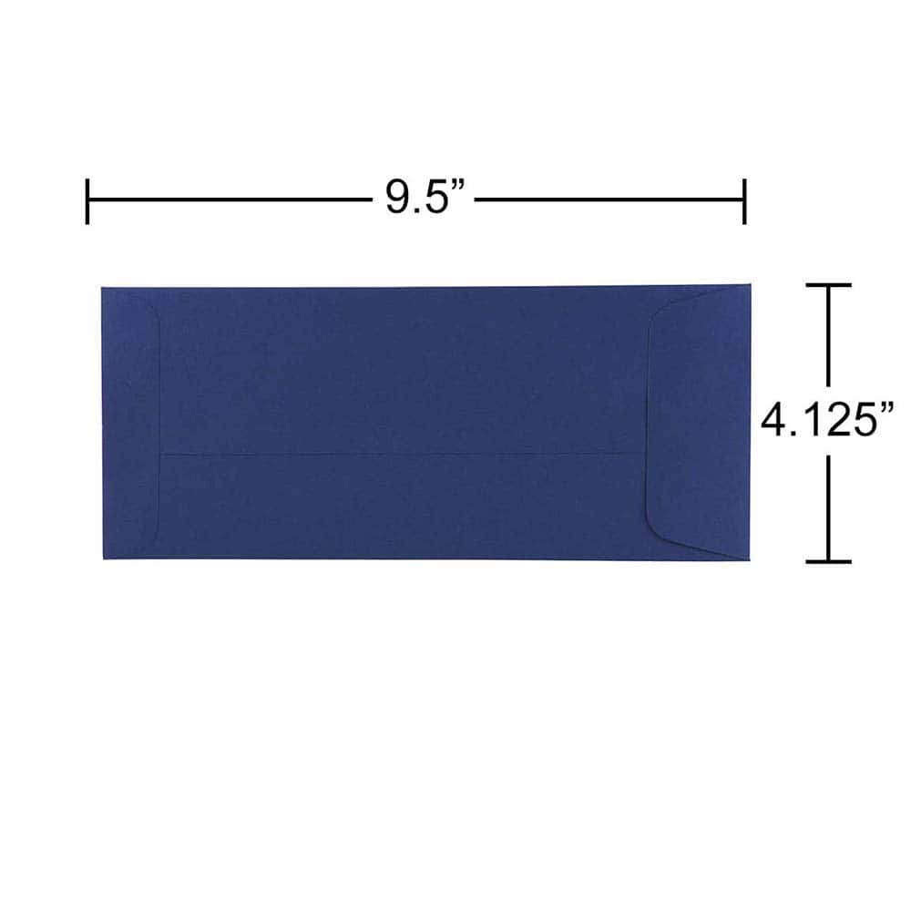 JAM Paper #10 Presidential Blue Policy Business Premium Envelopes