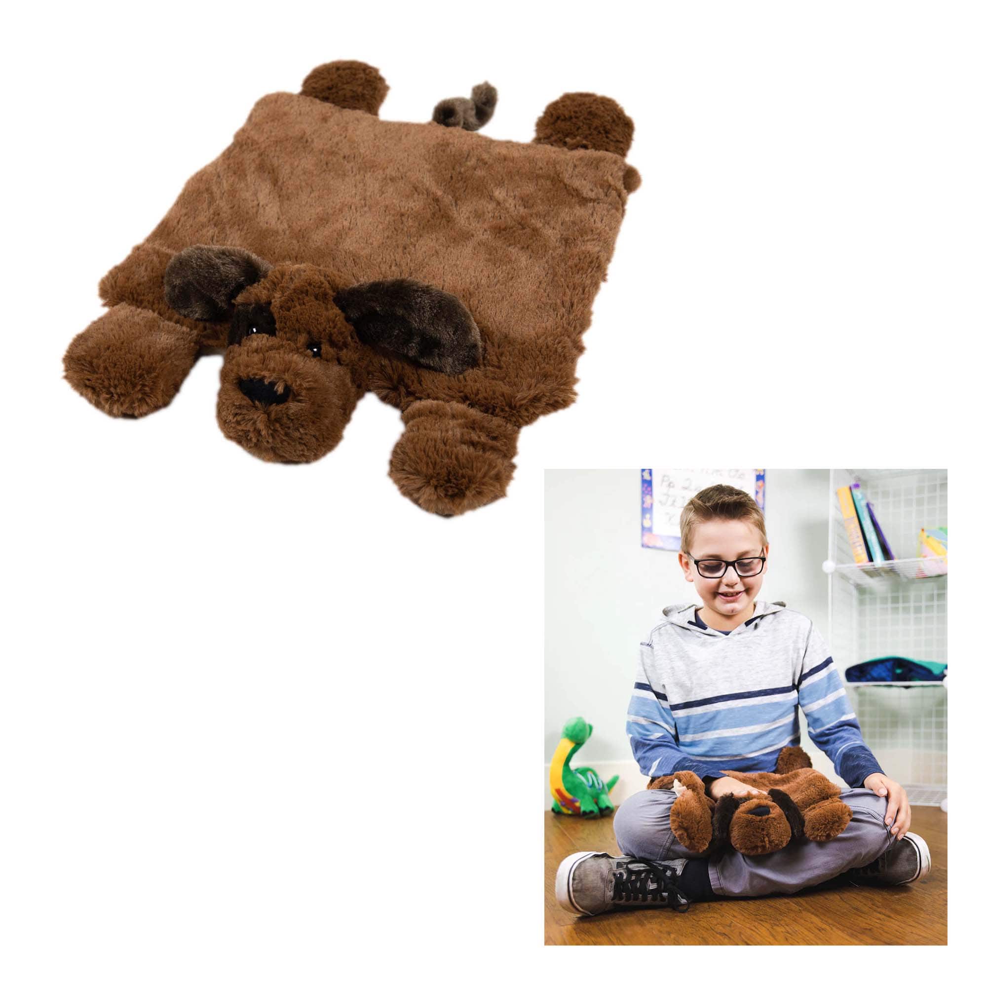 Bouncyband® Puppy Washable Sensory Plush Lap Pad