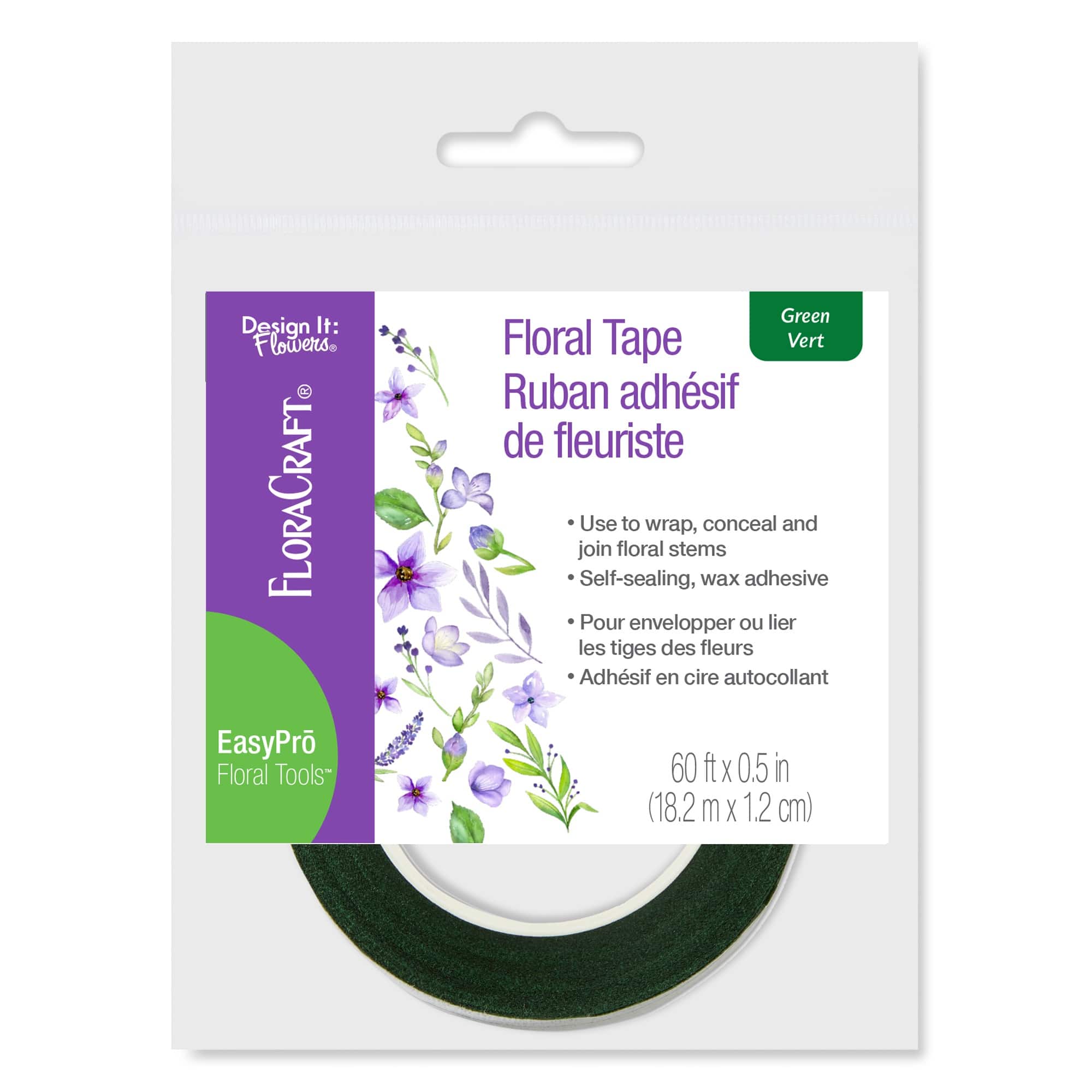 FloraCraft® 60ft. Green Floral Tape