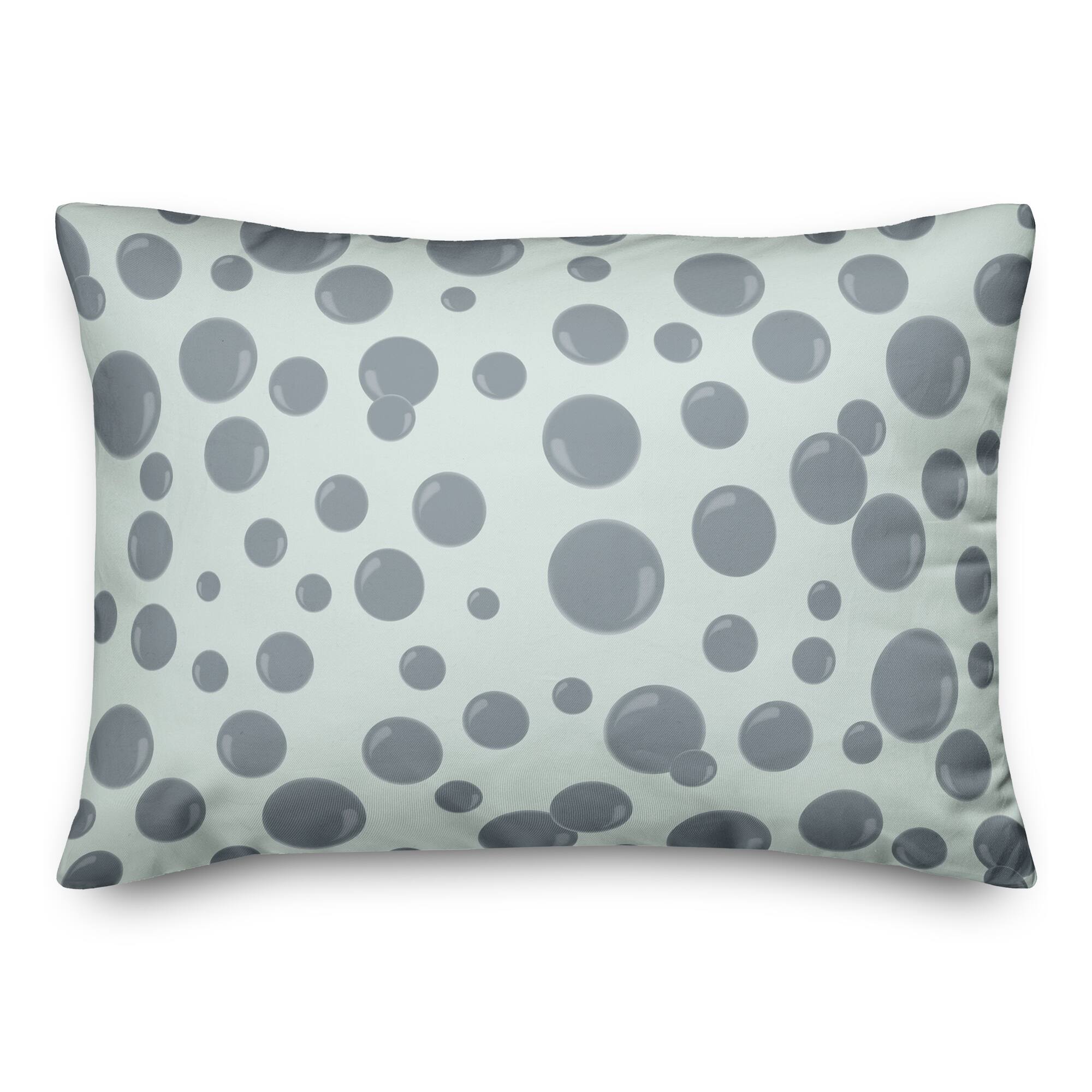Bubbles All Over Throw Pillow