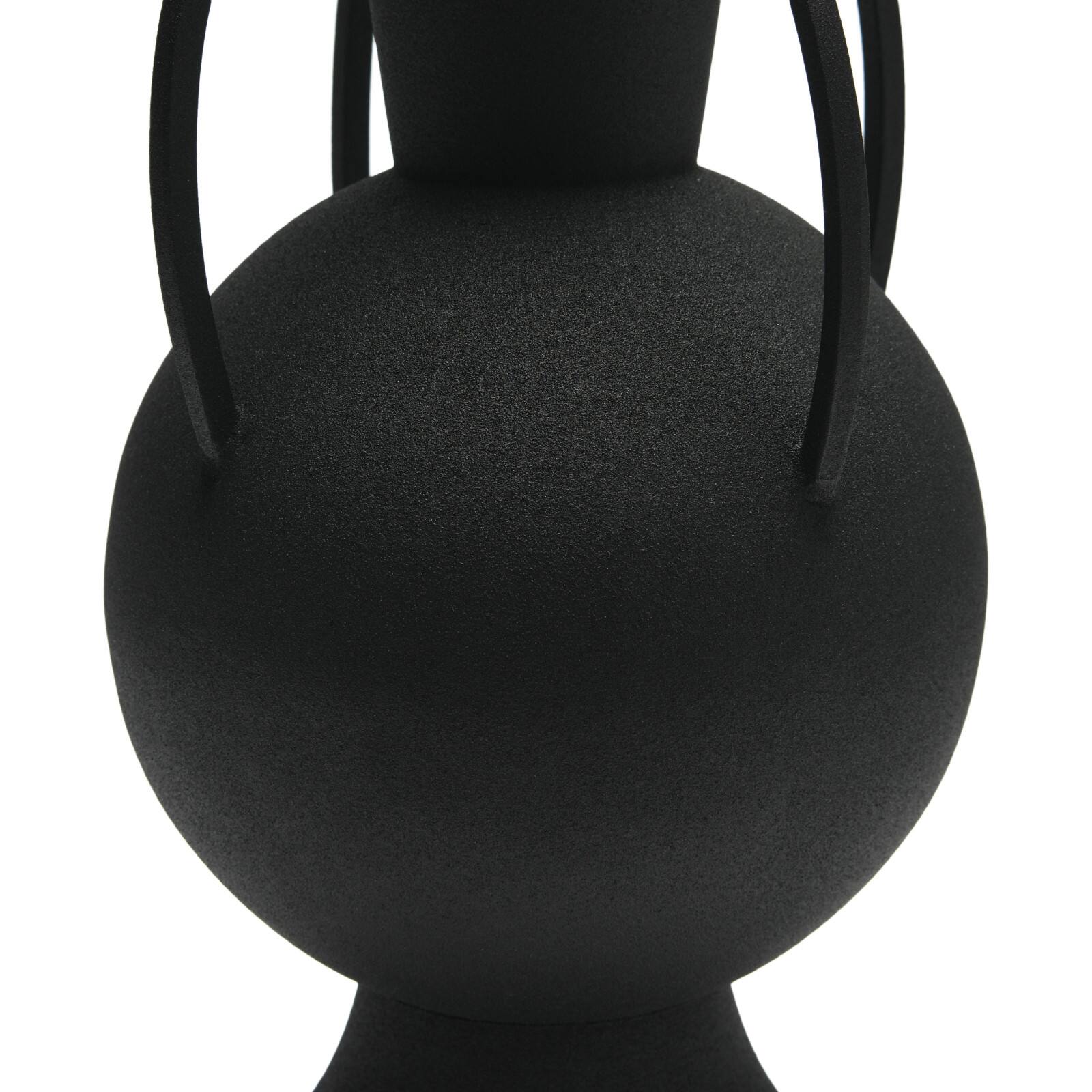 Hello Honey® 14'' Textured Metal Vase with 4 Handles