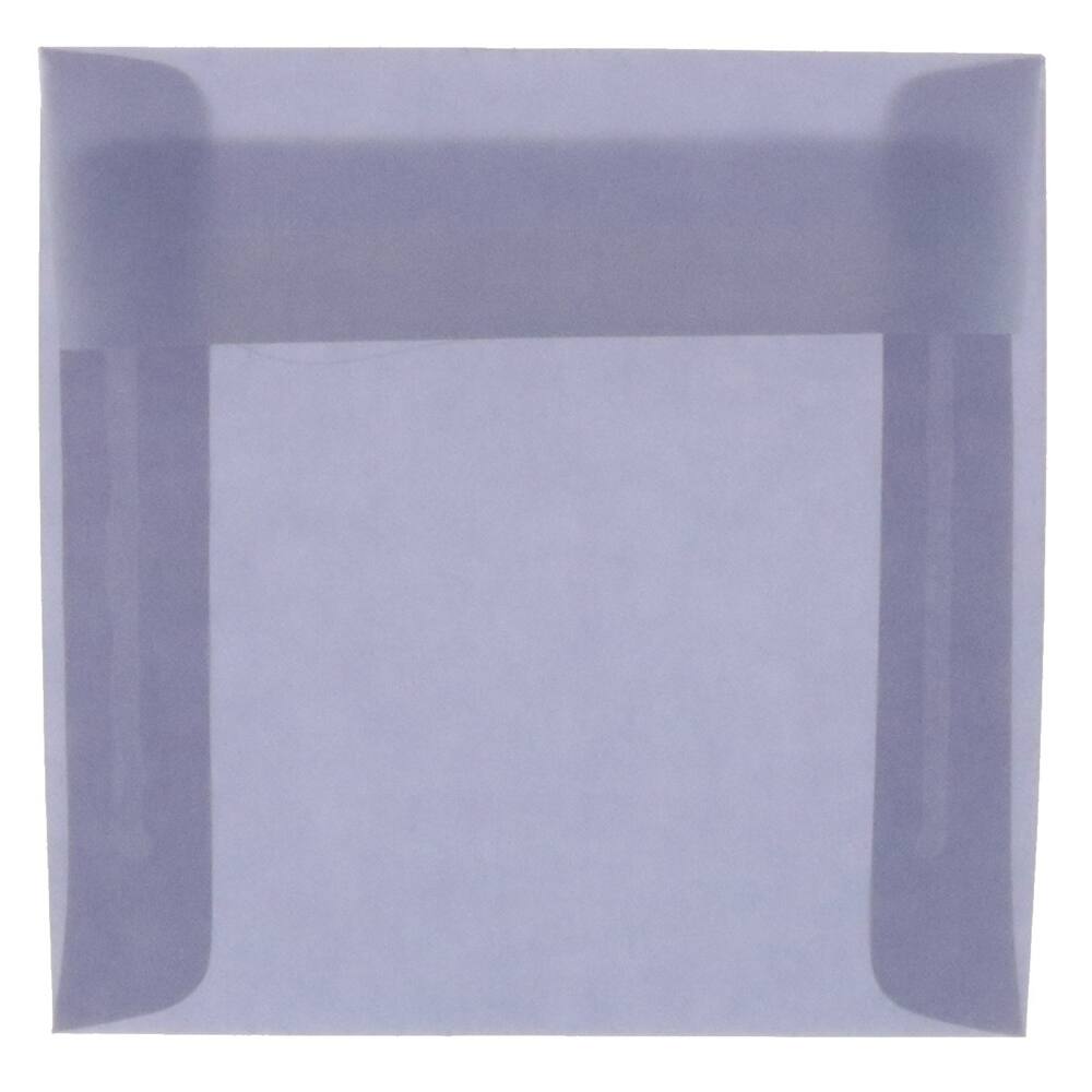JAM Paper 8.5" x 8.5" Translucent Vellum Invitation Envelopes