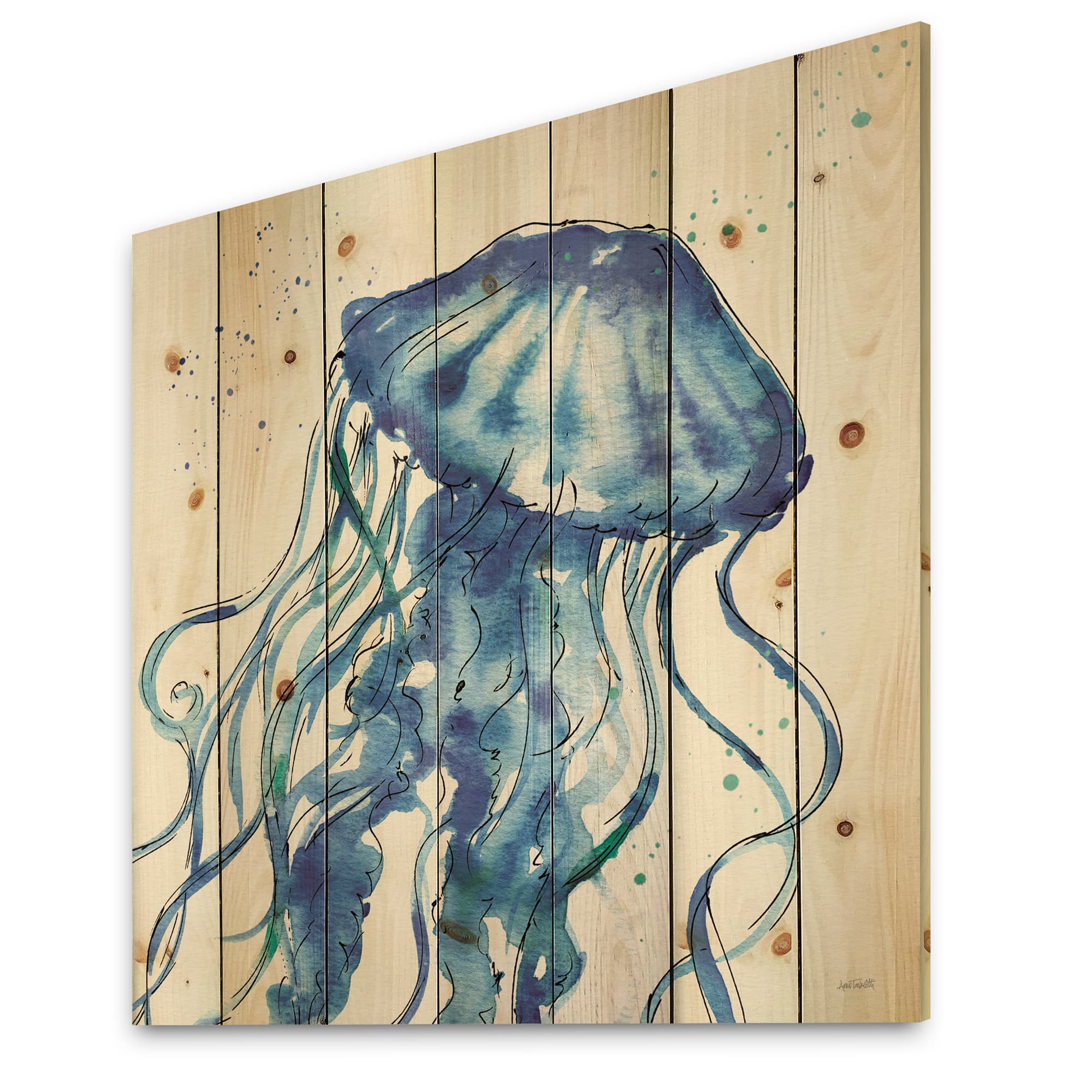 Designart - Blue Deep Sea X