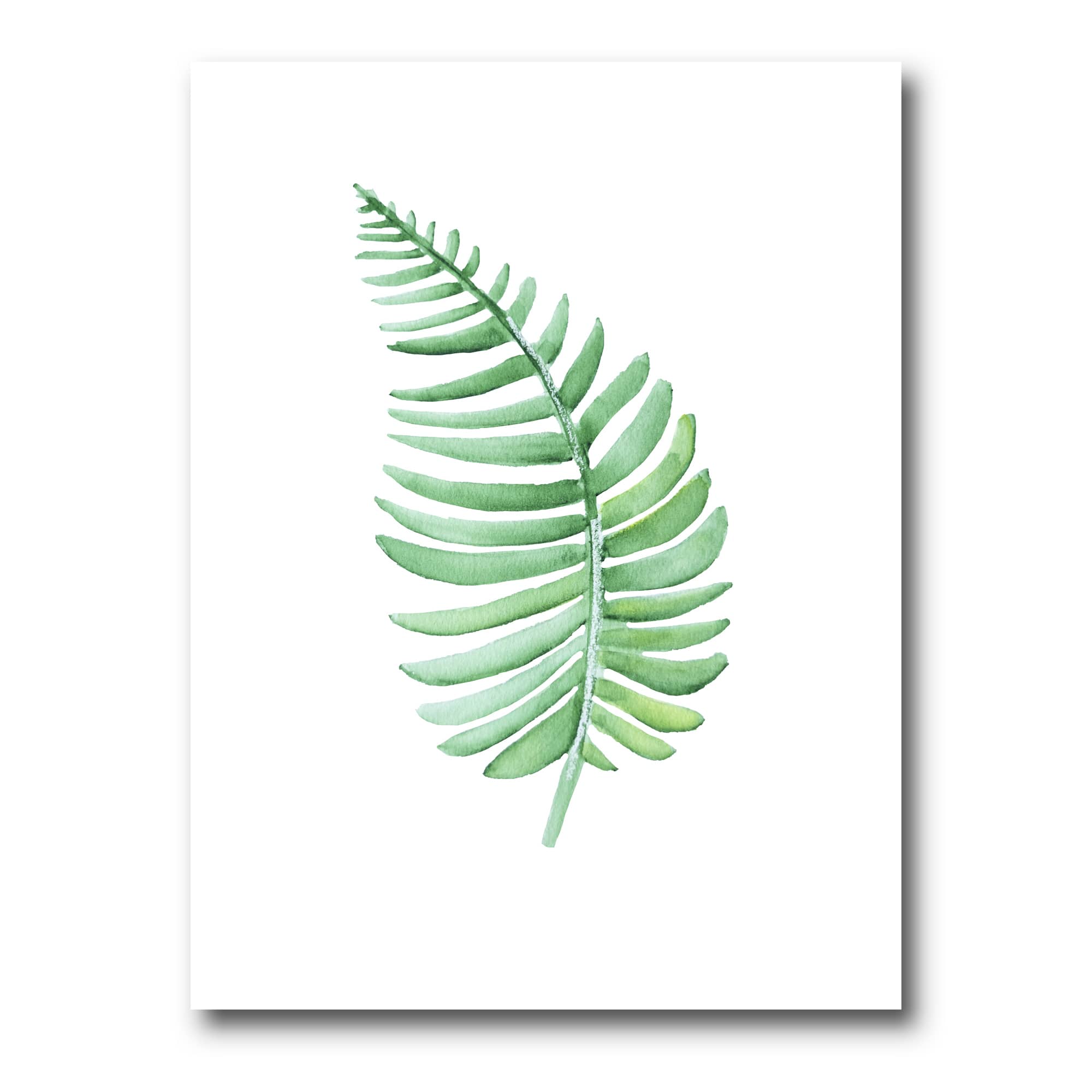 Designart - Tropical Leaf Of Monstera III - Farmhouse Canvas Wall Art Print