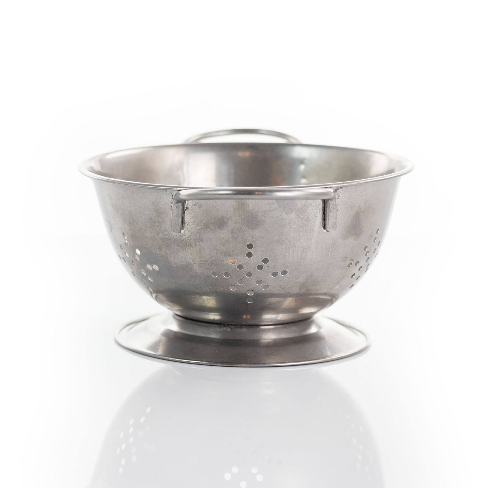 Gibson Home® Normandie 5.6'' Silver Stainless Steel Mini Colander
