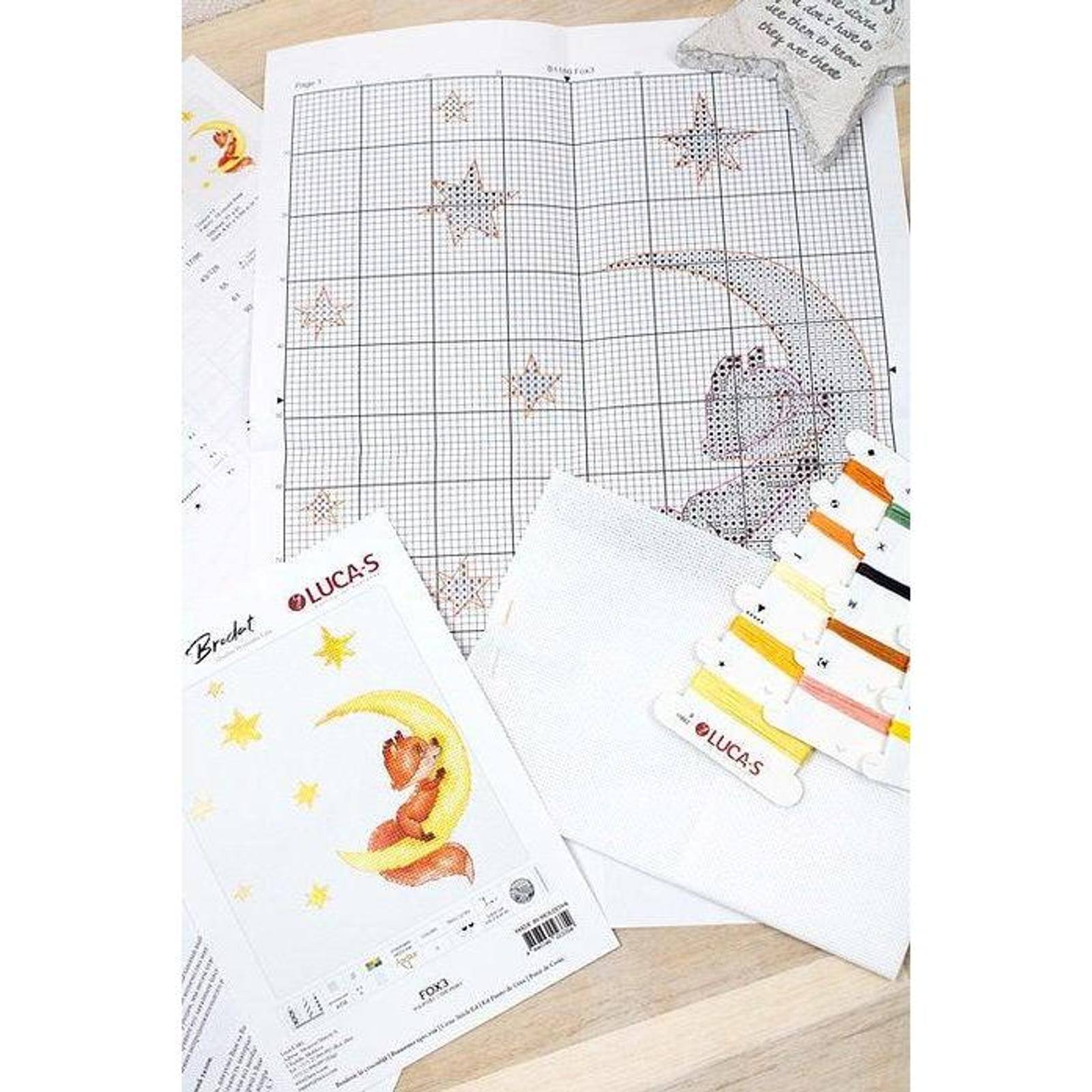 Luca-s Fox 3 Counted Cross Stitch Kit