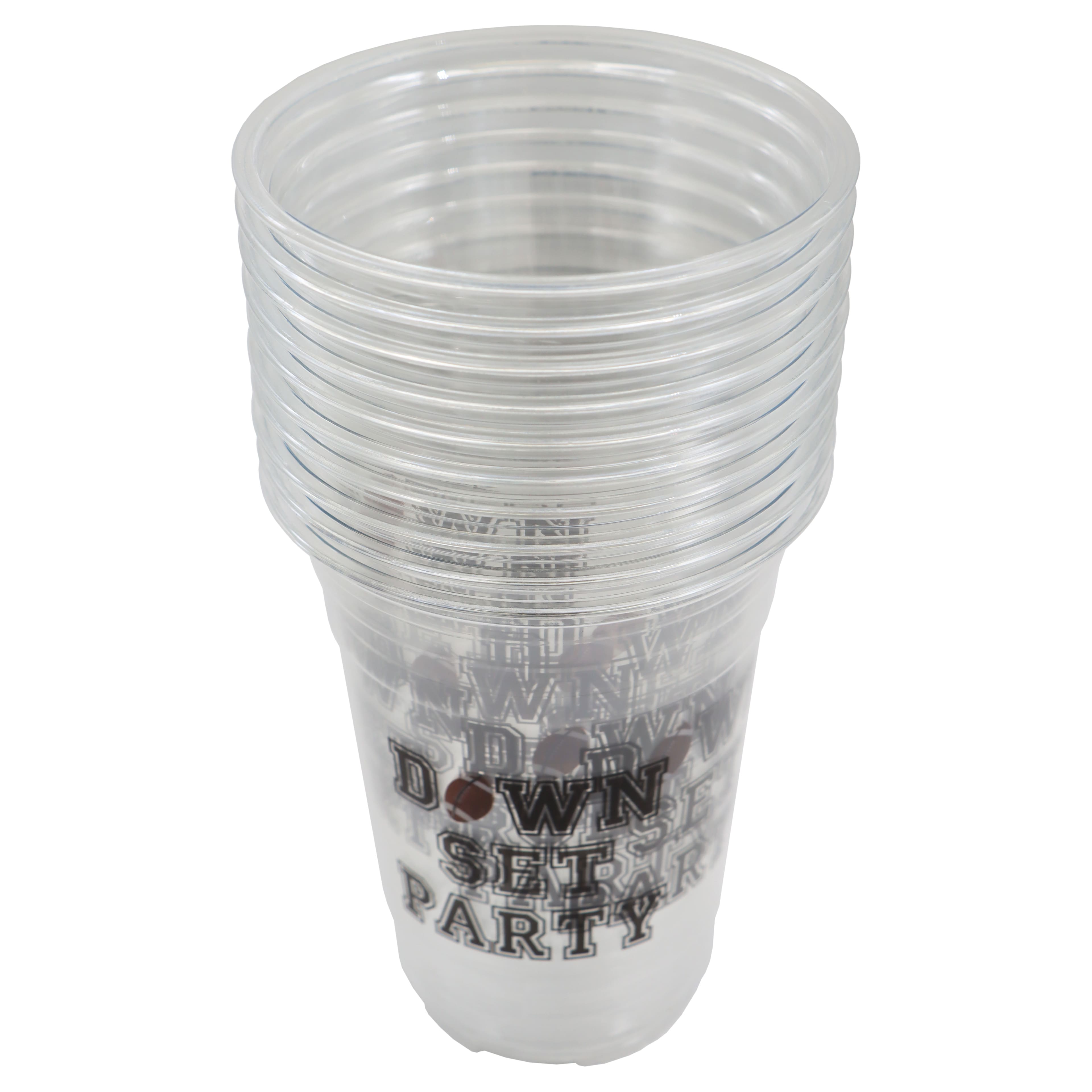 16oz. Down Set Party Plastic Cups, 10ct. by Celebrate It™