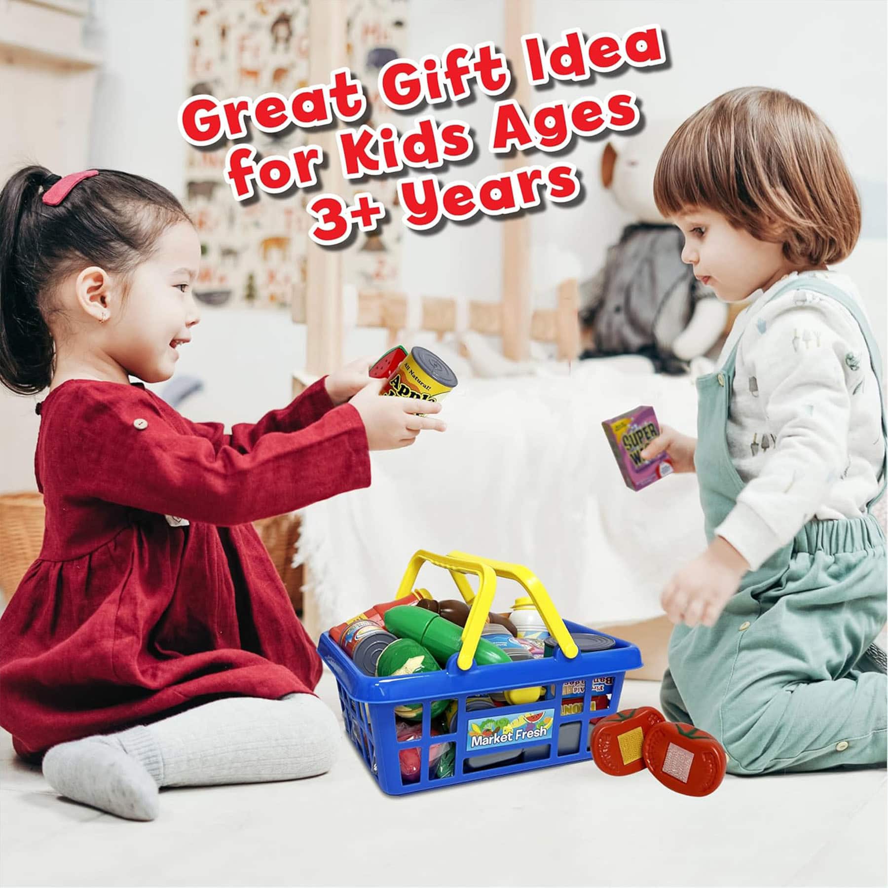 Small World Toys Get To The Grocer Pretend Play Set