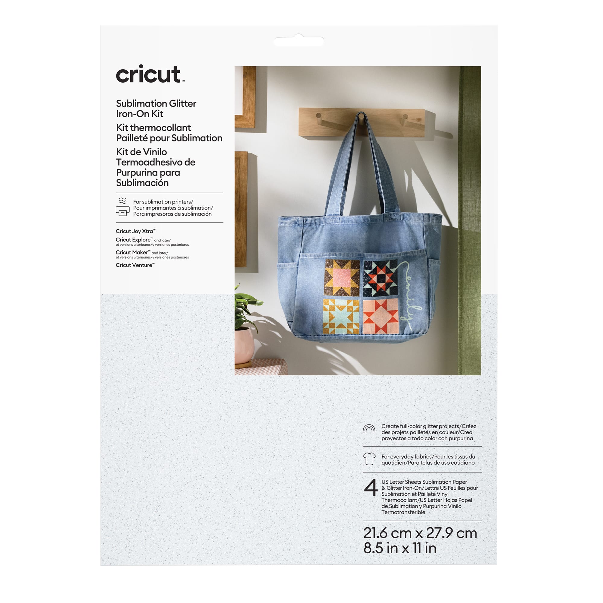 Cricut® Sublimation Glitter Iron-On Kit