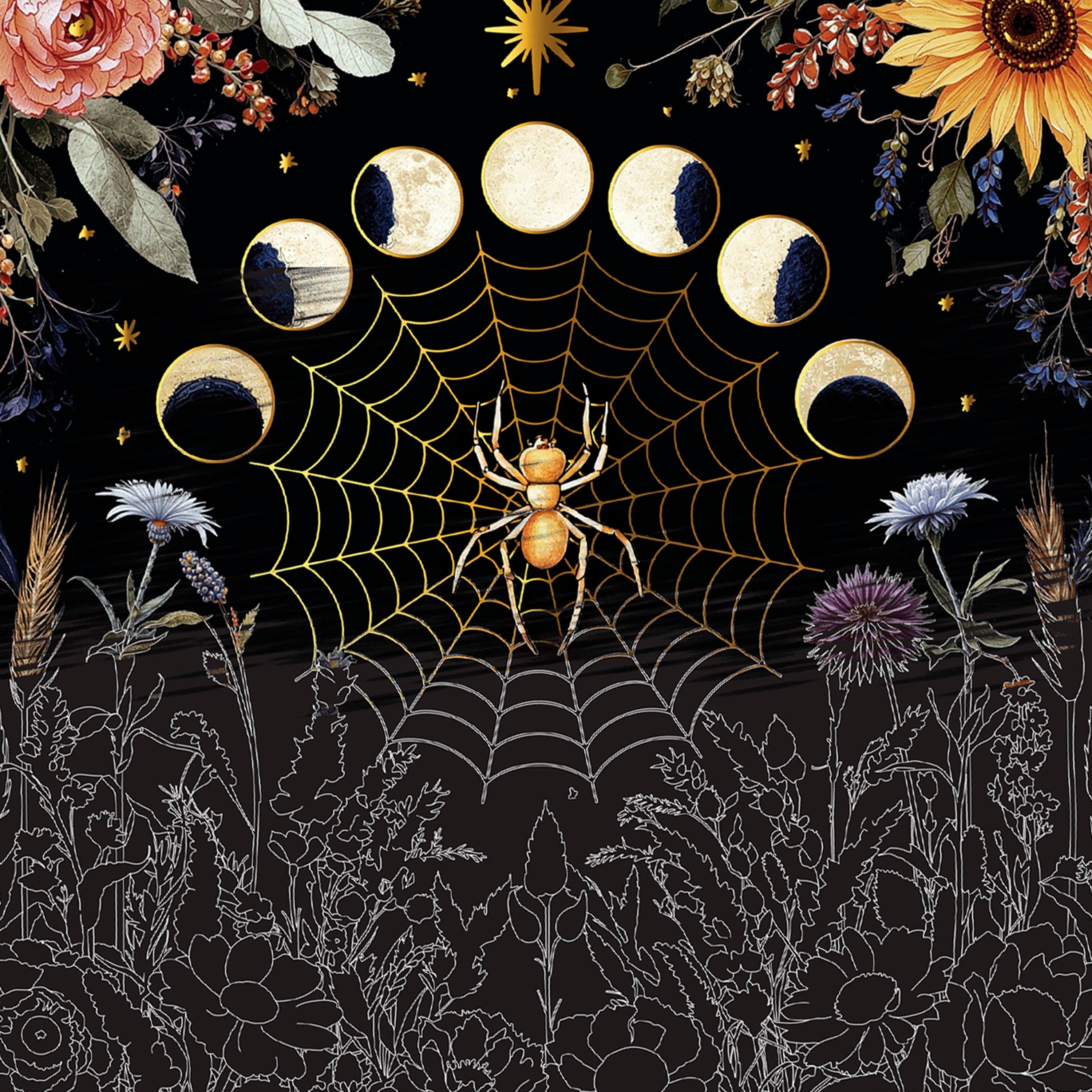 Brea Reese® 12" x 12" Coven Scratch Art Paper Pad