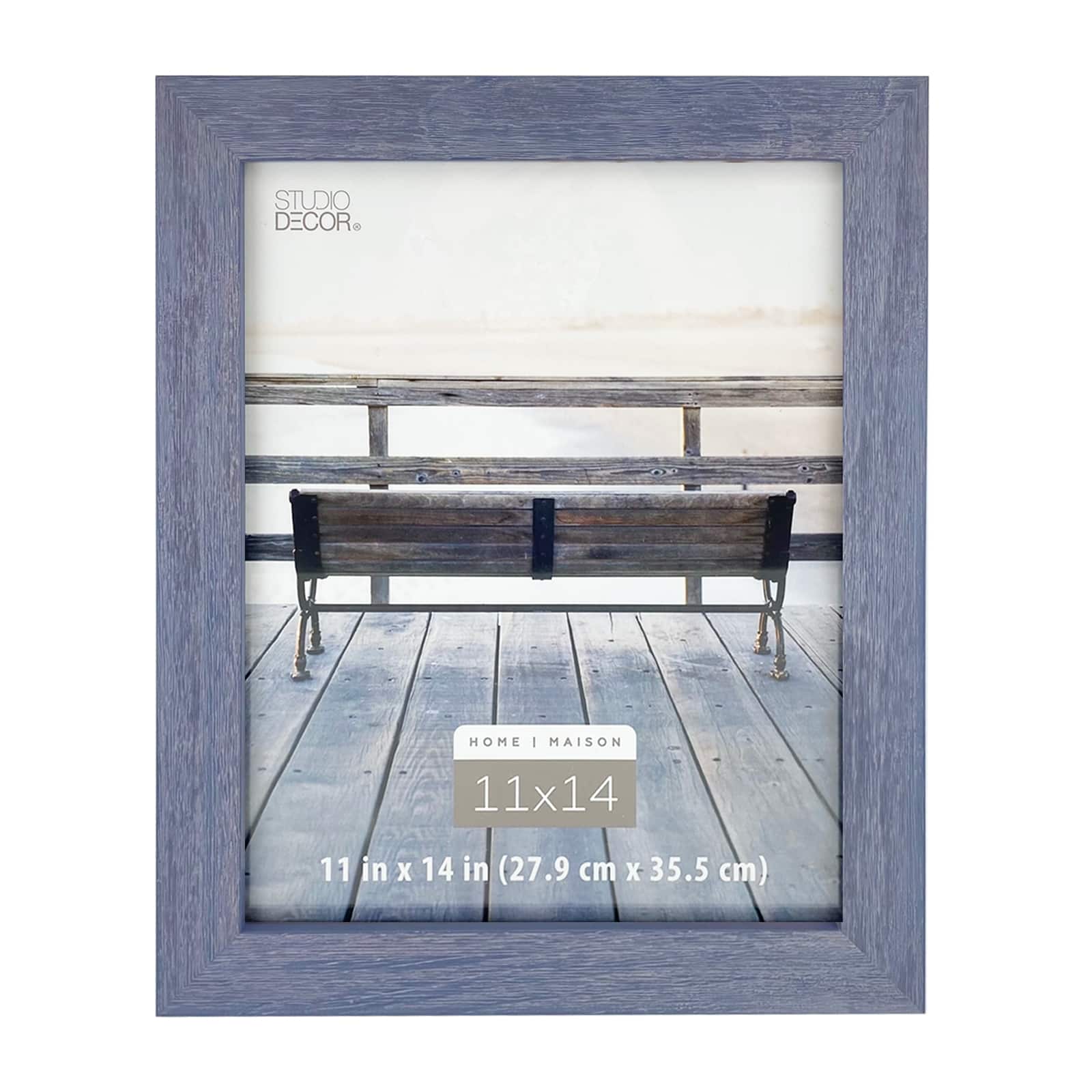 Home Distressed Blue Frame by Studio Décor®