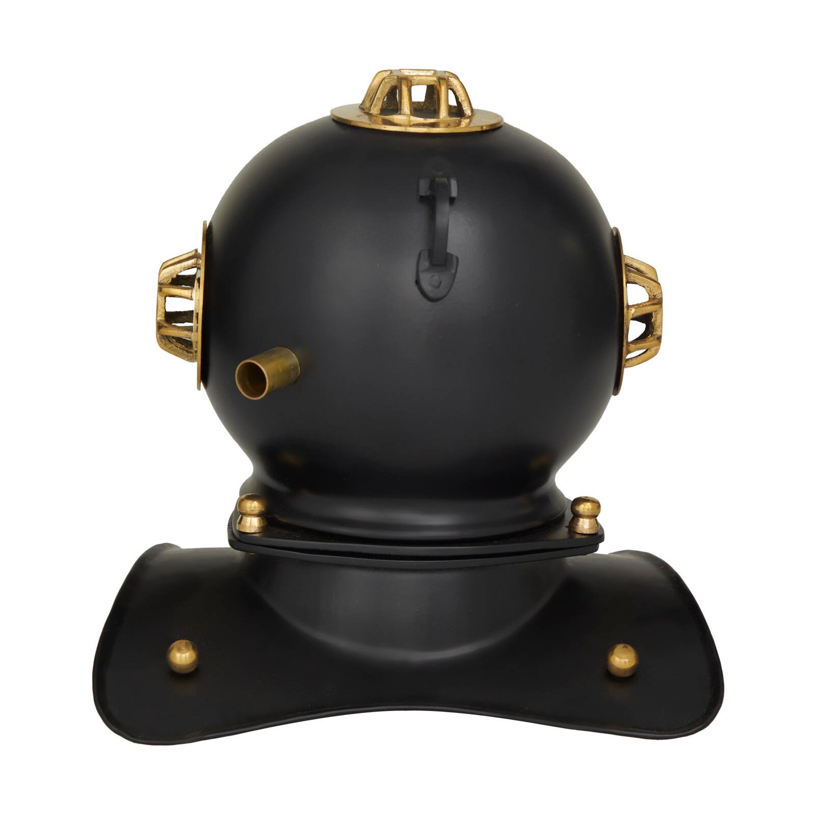 8" Brass Diver Helmet Clock