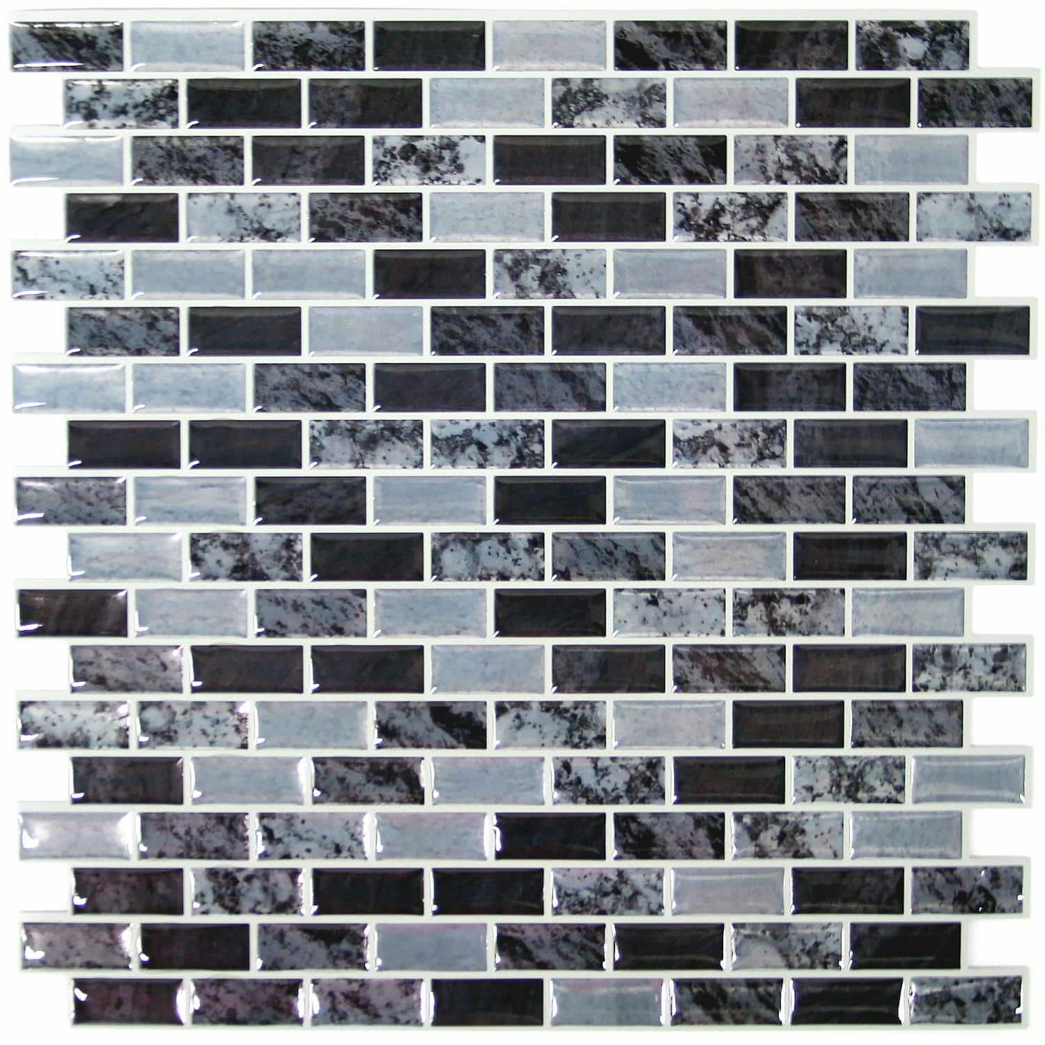 RoomMates Traditional Marble Backsplash StickTiles